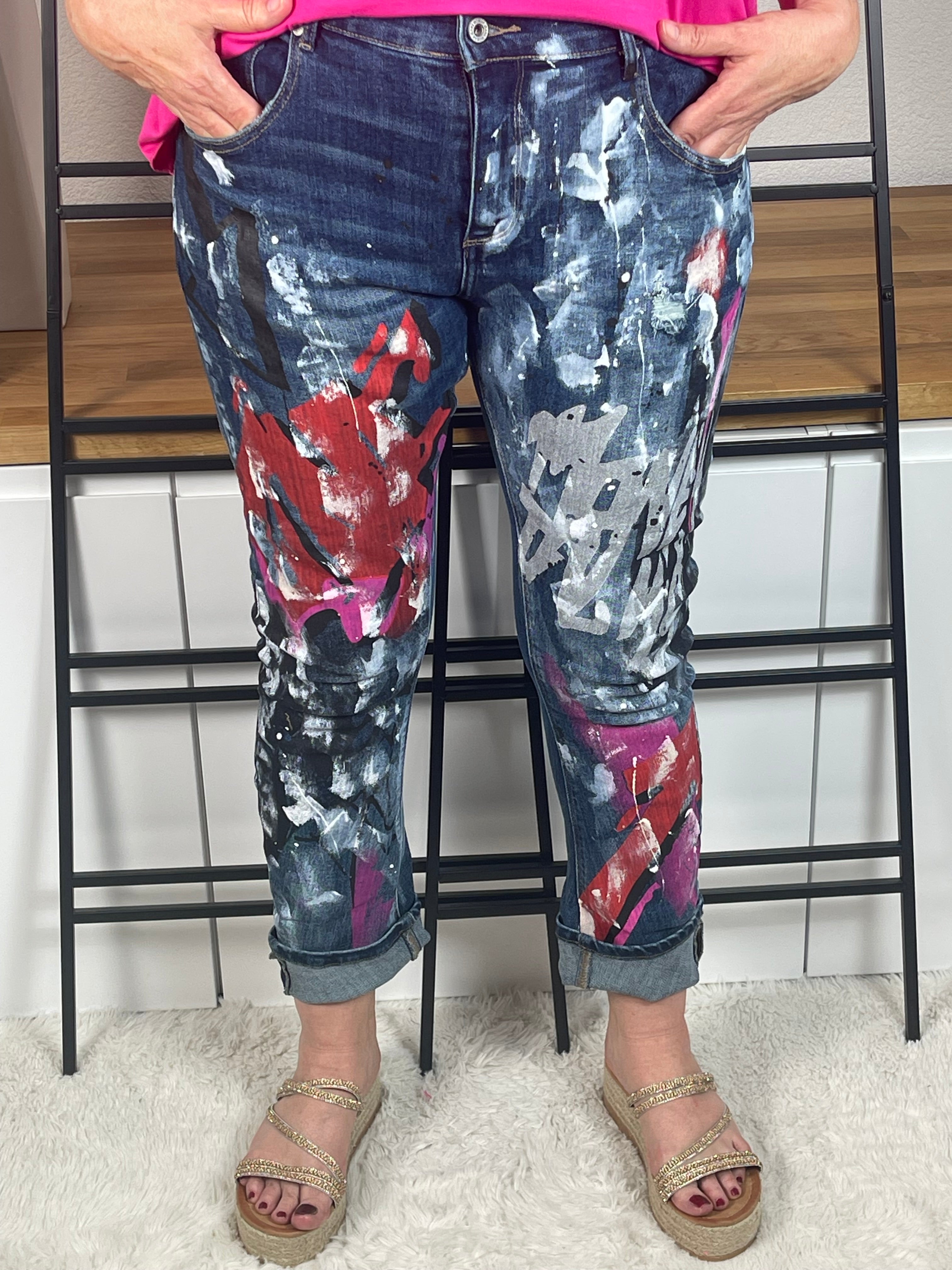 !!!!KEINE RETOURE MÖGLICH!!!! 
Jeans  „Crazy“ Gr. 38 - 44