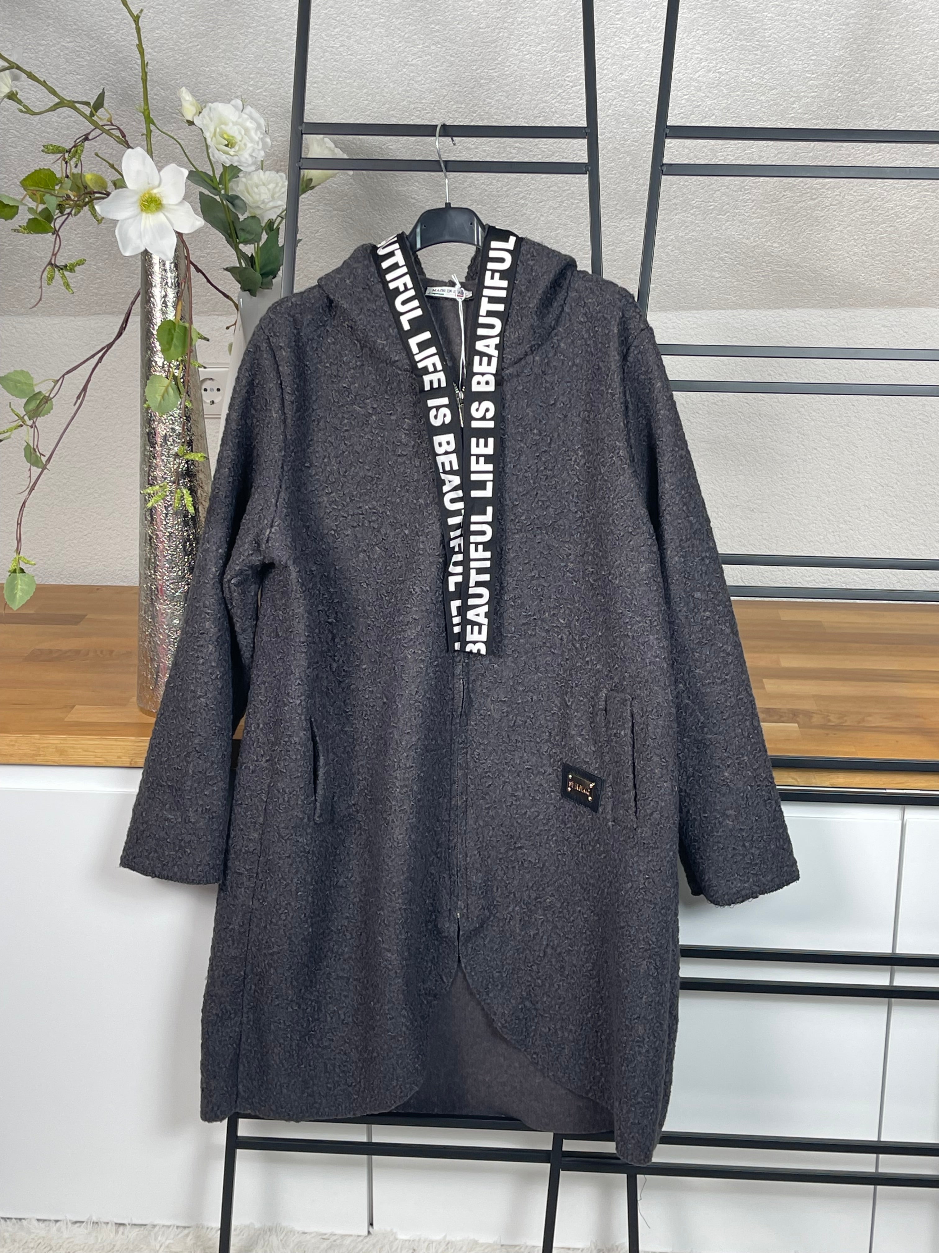 !!!!KEINE RETOURE MÖGLICH!!!! Teddy - Mantel „Beautiful“ Einheitsgrösse Gr. 36 - 44