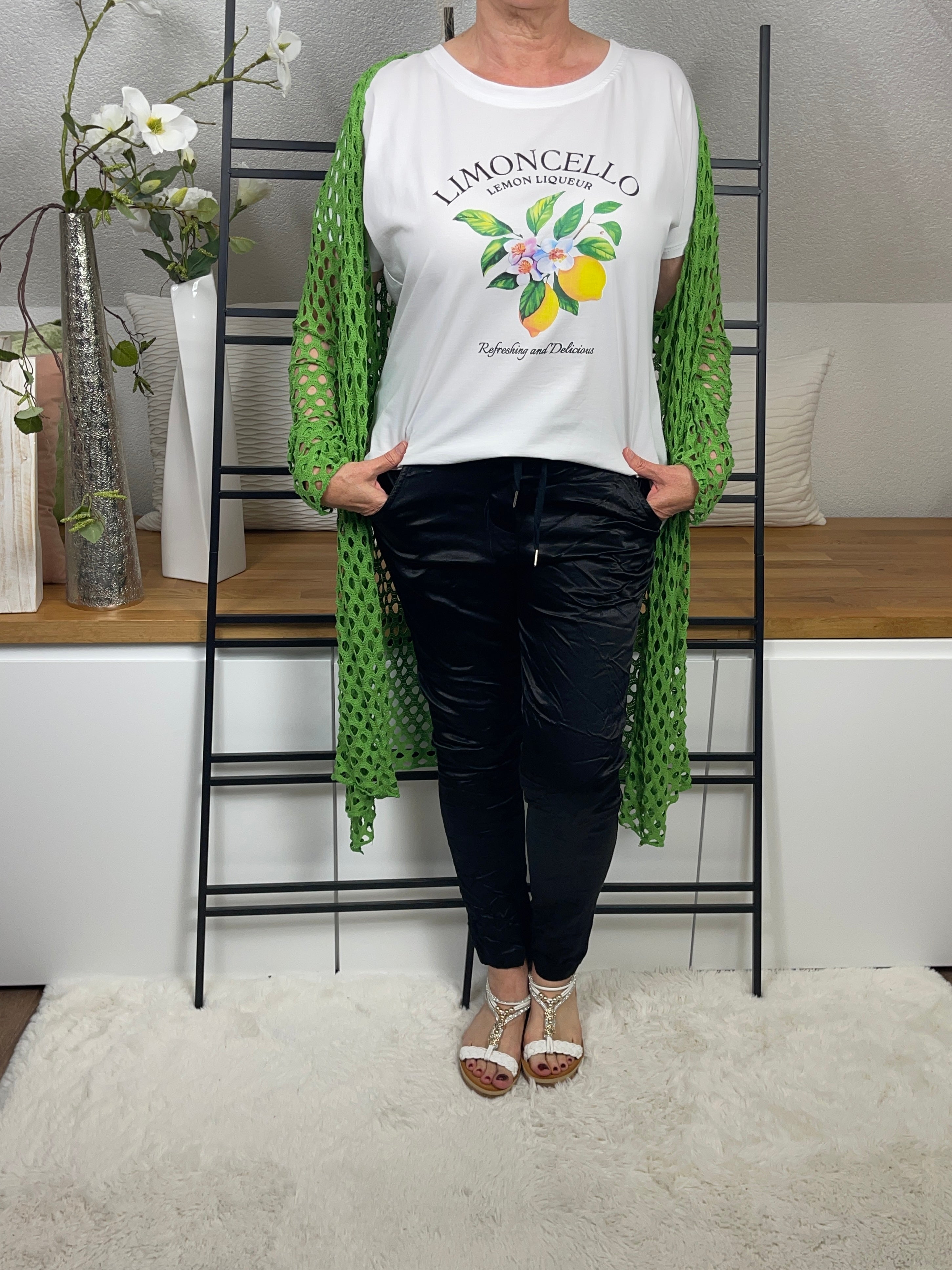 !!!!KEINE RETOURE MÖGLICH!!!! Damen - Jogpant „Shiney“ Einheitsgrösse Gr. 38 - 42 in 7 Farben