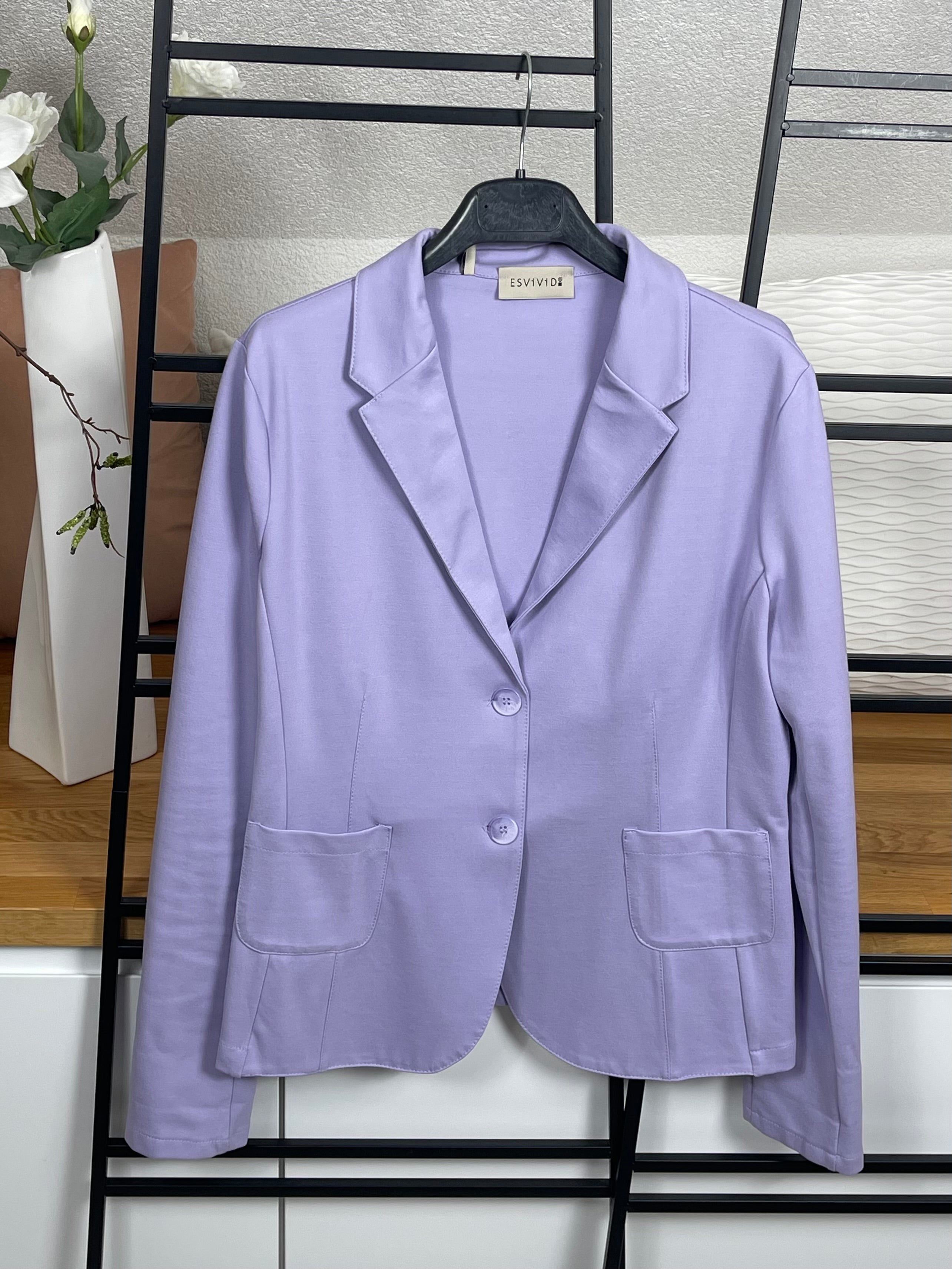 Blazer von „Esvivid“ Gr. 34 - 44 in flieder