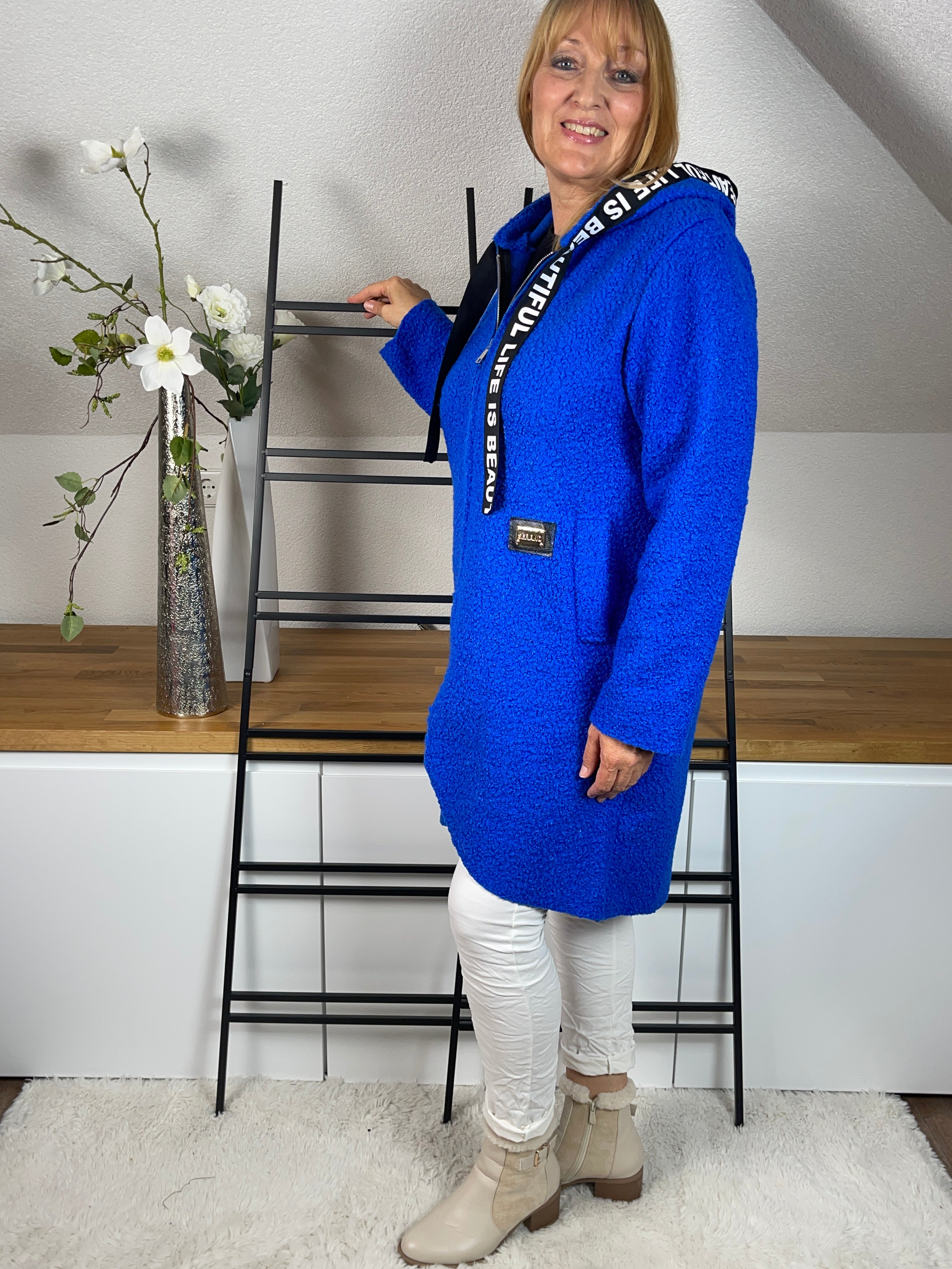 !!!!KEINE RETOURE MÖGLICH!!!! Teddy - Mantel „Beautiful“ Einheitsgrösse Gr. 36 - 44