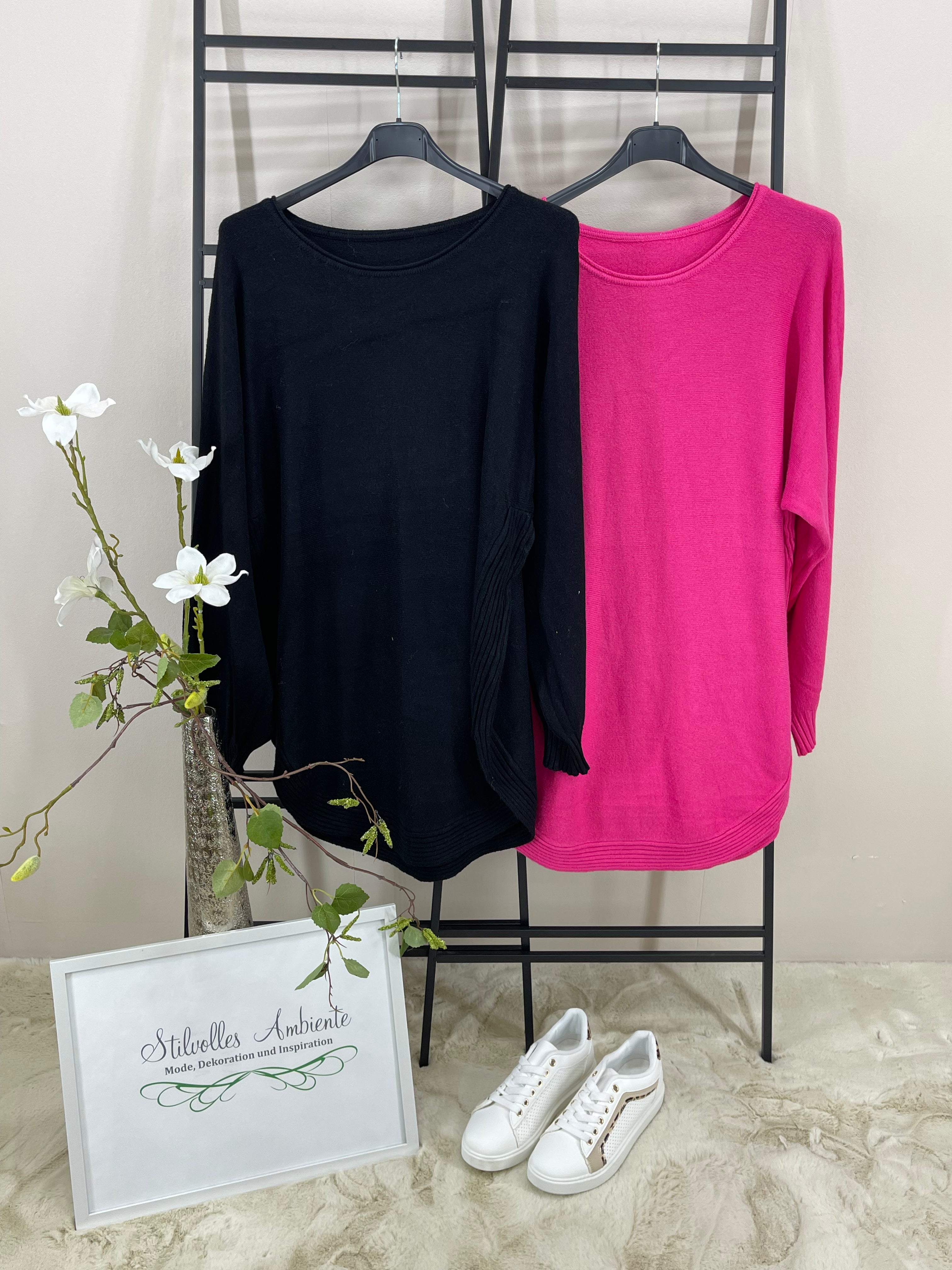 Hochwertiger Damen Long - Pullover Einheitsgrösse Gr. 36 - 42 in vielen Farben