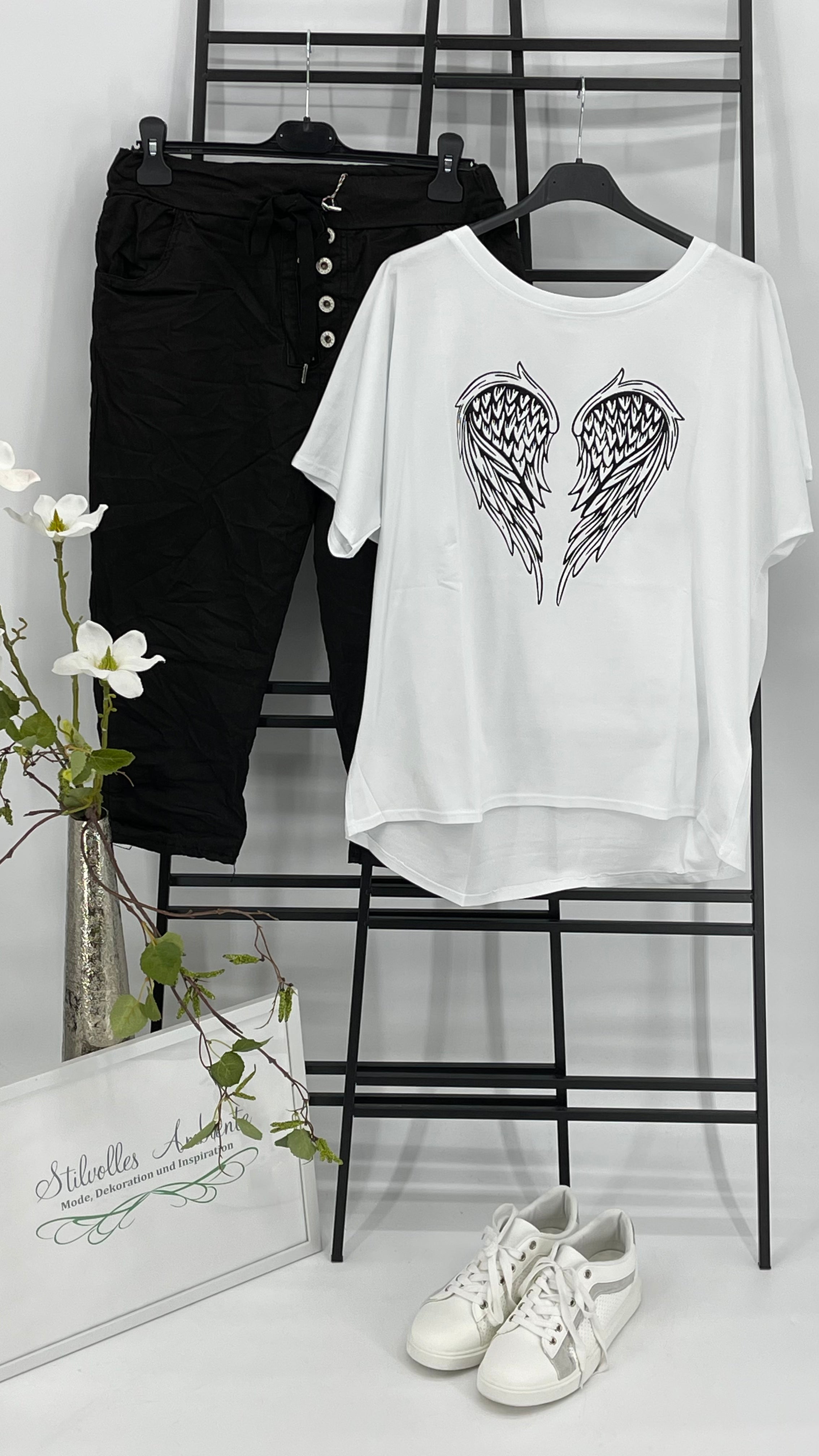 !!!!KEINE RETOURE MÖGLICH!!!!3/4 Hose mit Kordel Einheitsgrösse Gr. 36 - 40/42