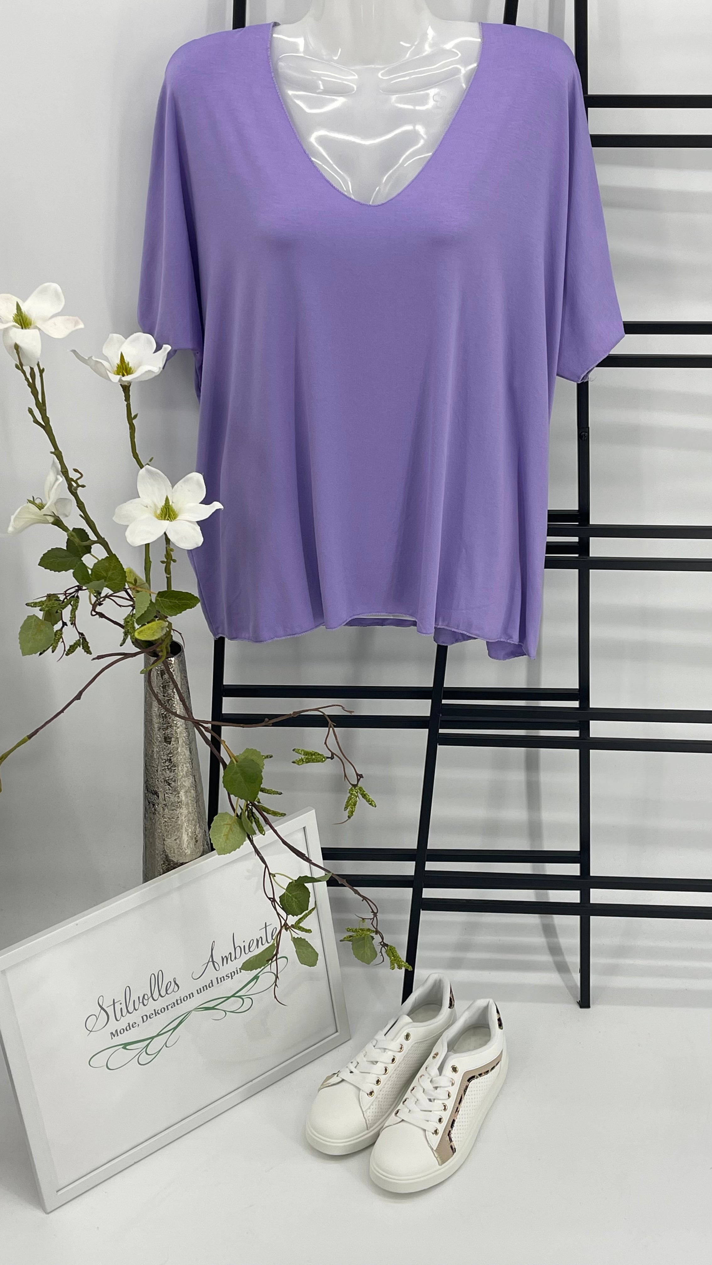 T - Shirt Einheitsgrösse Gr. 36 - 46 in 12 Farben