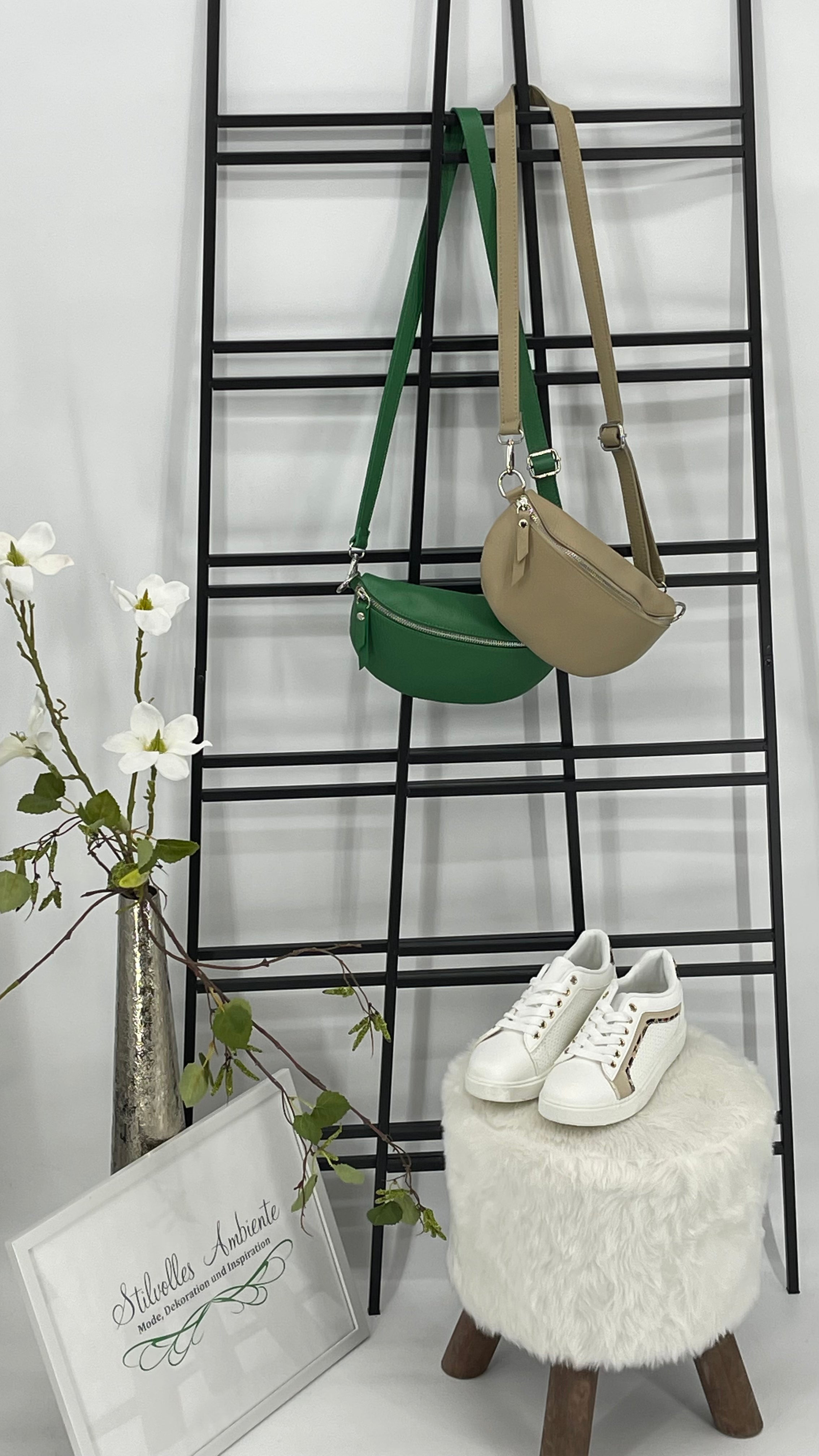 !!!!KEINE RETOURE MÖGLICH!!!! Crossbody „Echtleder“ in 2 Farben