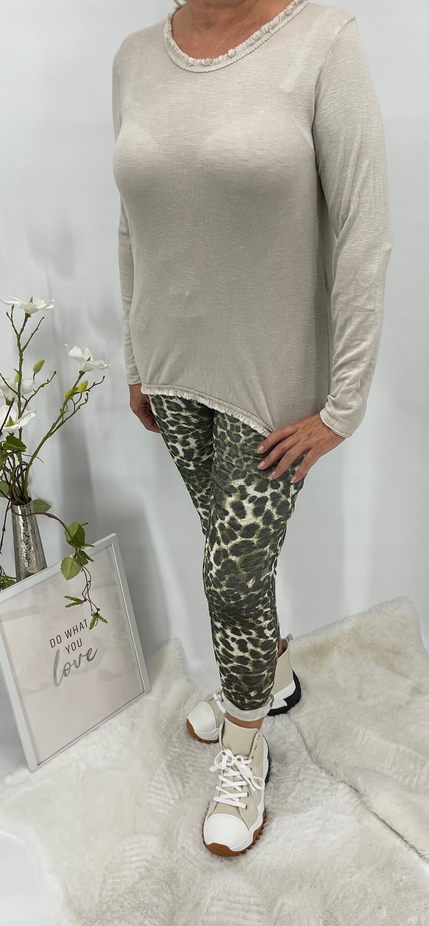 !!!!KEINE RETOURE MÖGLICH!!!! 
Shirt „Feinstrick“ Einheitsgrösse Gr. 36 - 40/42