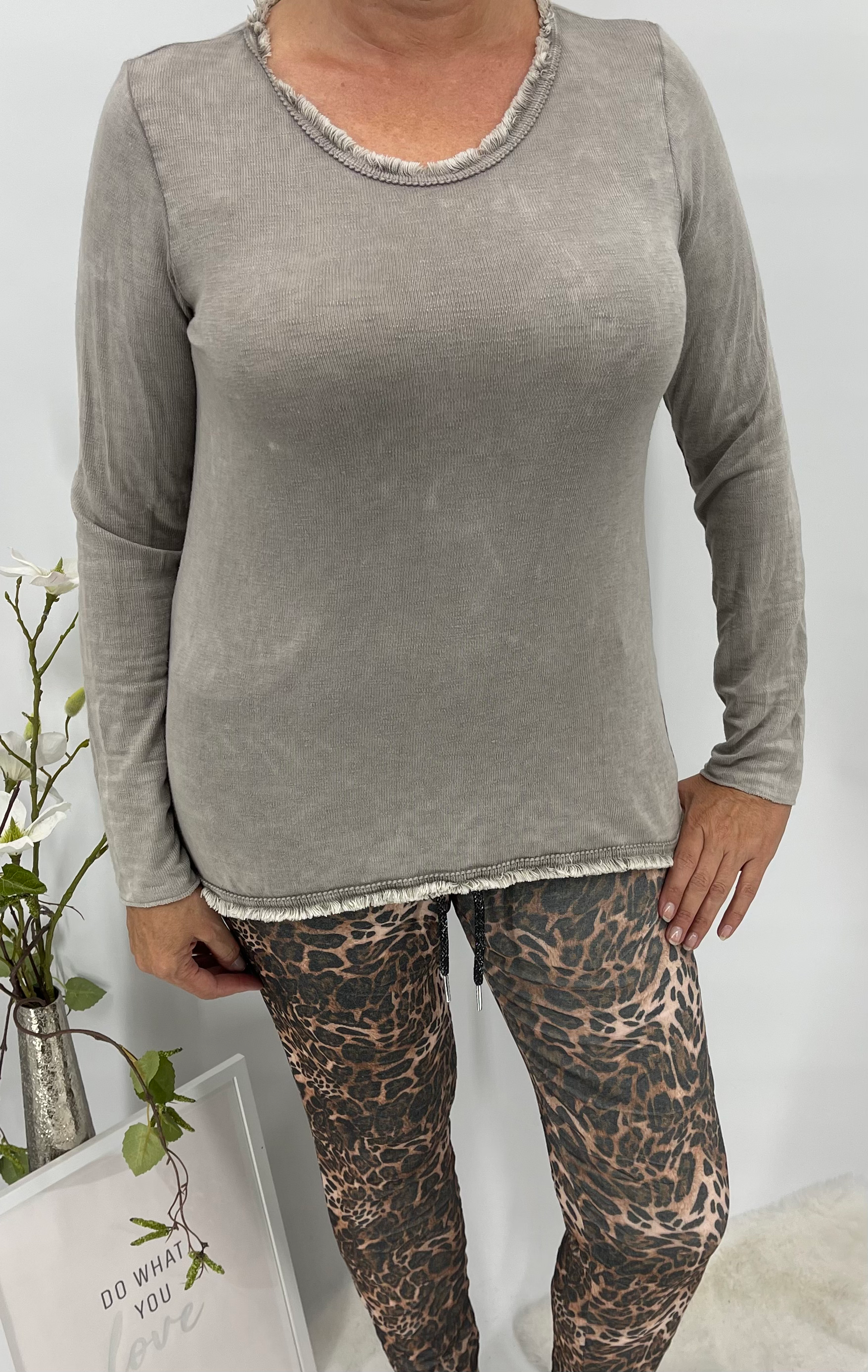 !!!!KEINE RETOURE MÖGLICH!!!! 
Shirt „Feinstrick“ Einheitsgrösse Gr. 36 - 40/42