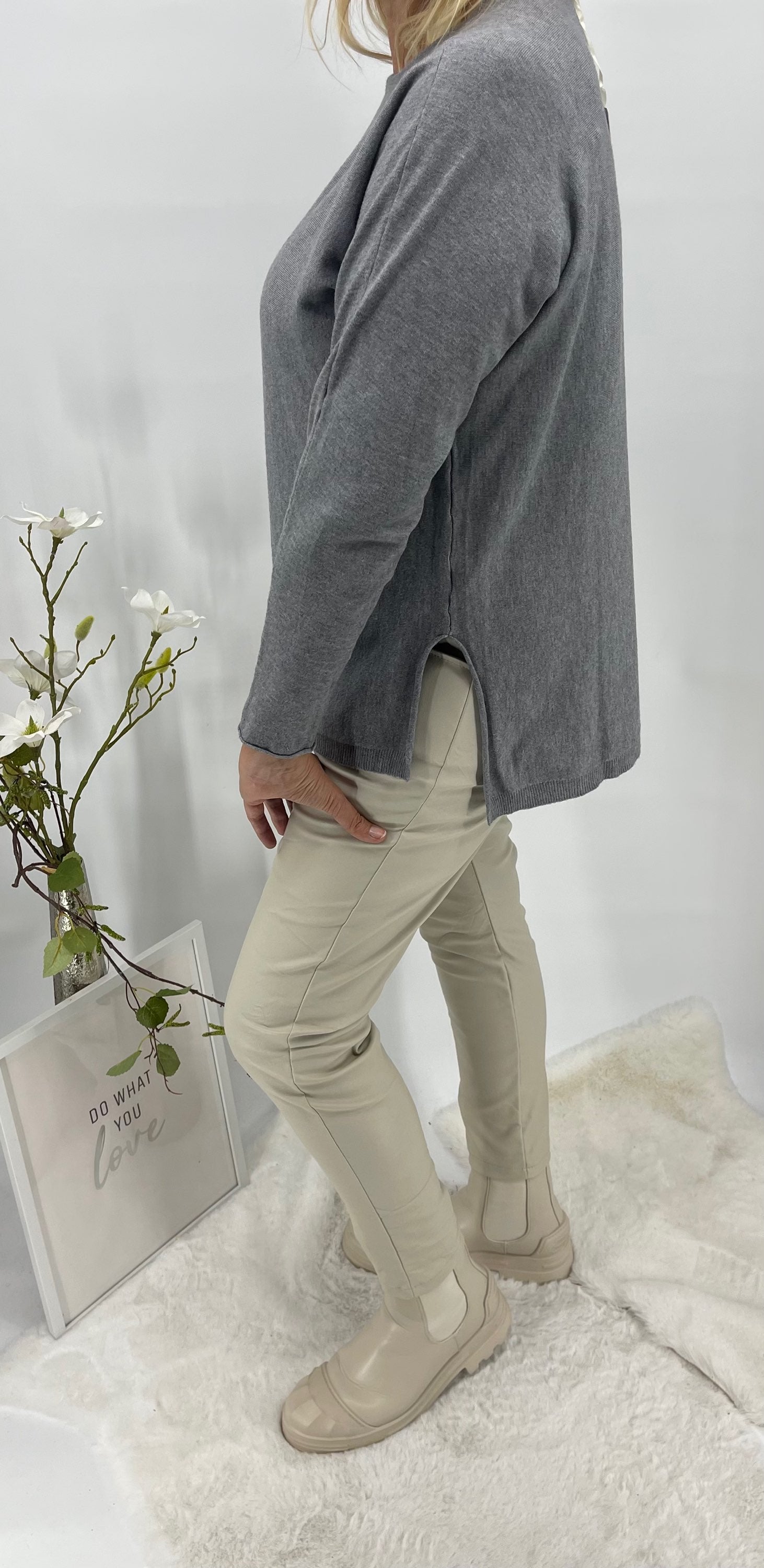 !!!!KEINE RETOURE MÖGLICH!!!! Pullover „Feinstrick“ Einheitsgrösse Gr. 36 - 44