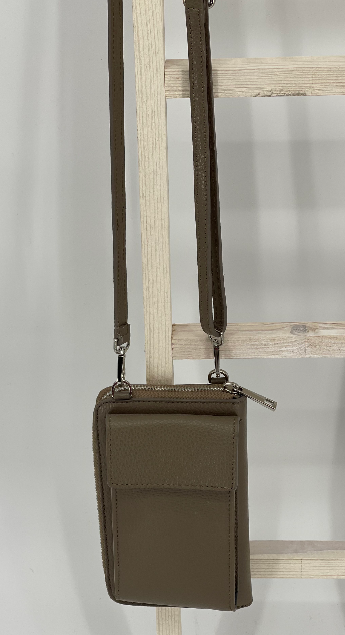 Hochwertige kleine Schulter - Tasche aus „Echtleder“ in 3 Farben