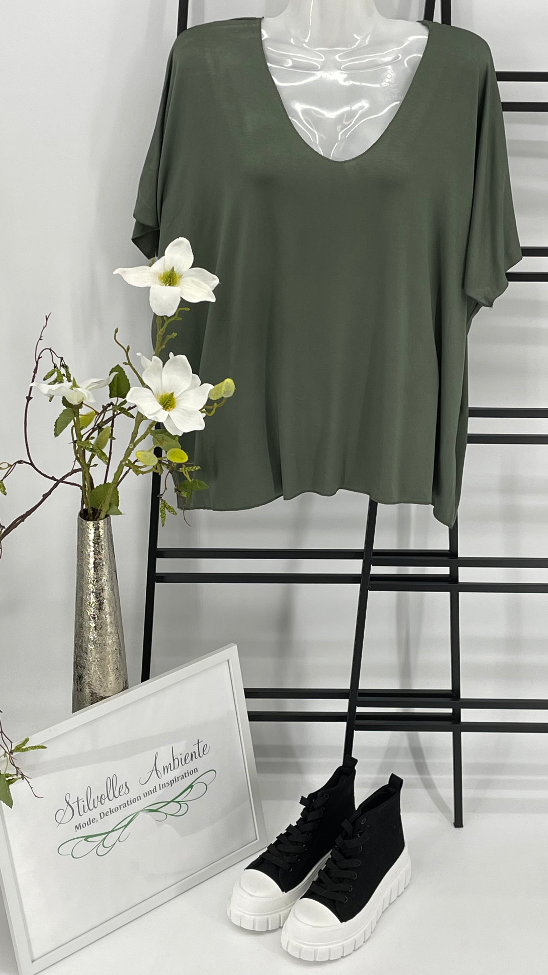 T - Shirt Einheitsgrösse Gr. 36 - 46 in 12 Farben