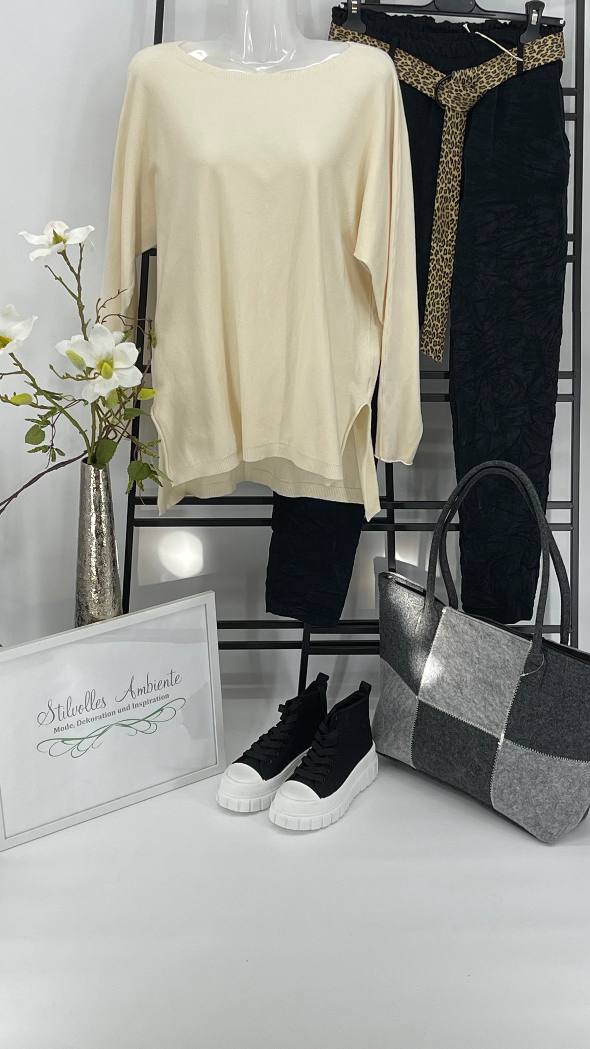 !!!!KEINE RETOURE MÖGLICH!!!! Pullover „Feinstrick“ Einheitsgrösse Gr. 36 - 44