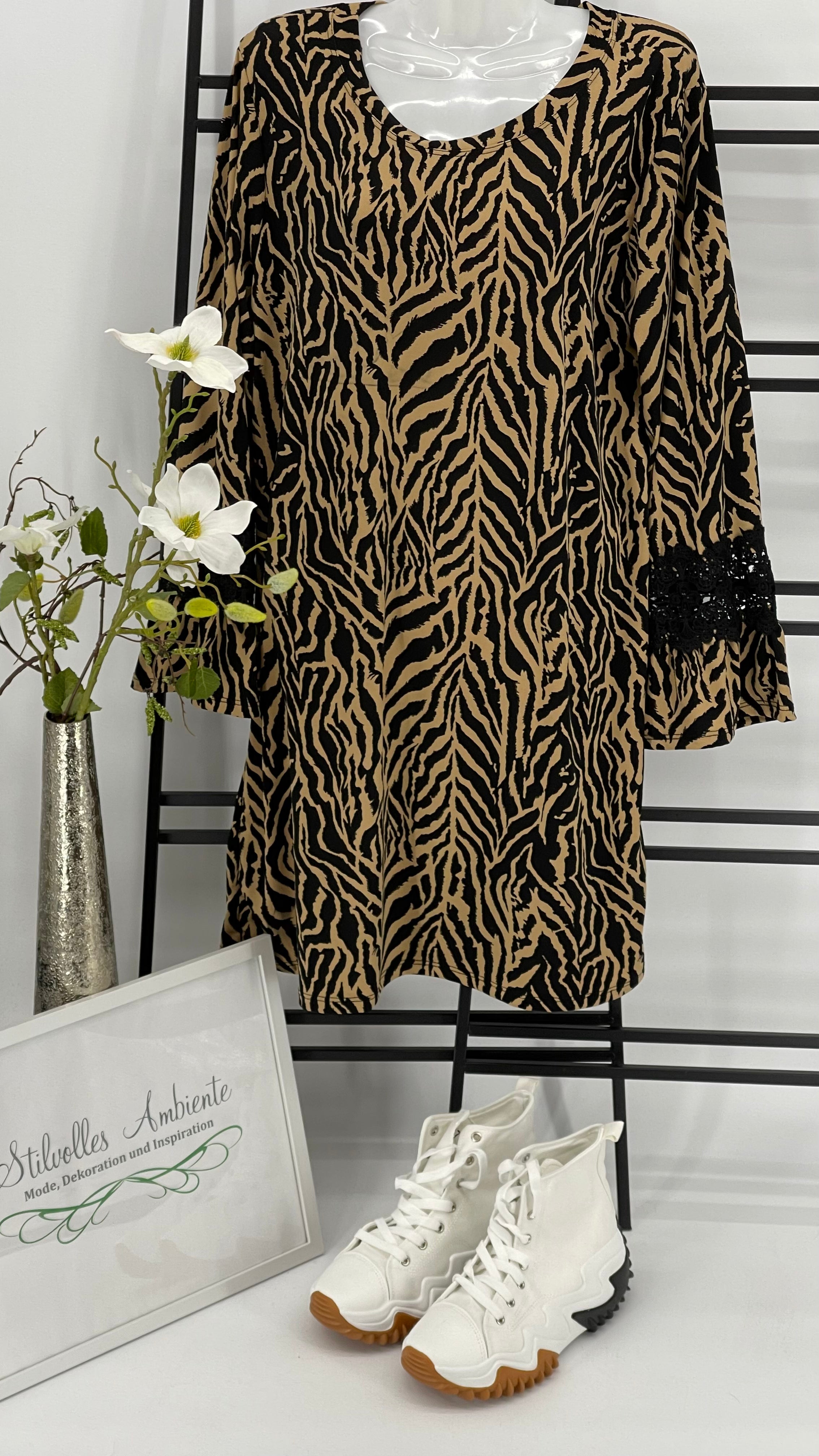 !!!!KEINE RETOURE MÖGLICH!!!! Tunika - Kleid Einheitsgrösse Gr. 36 - 44