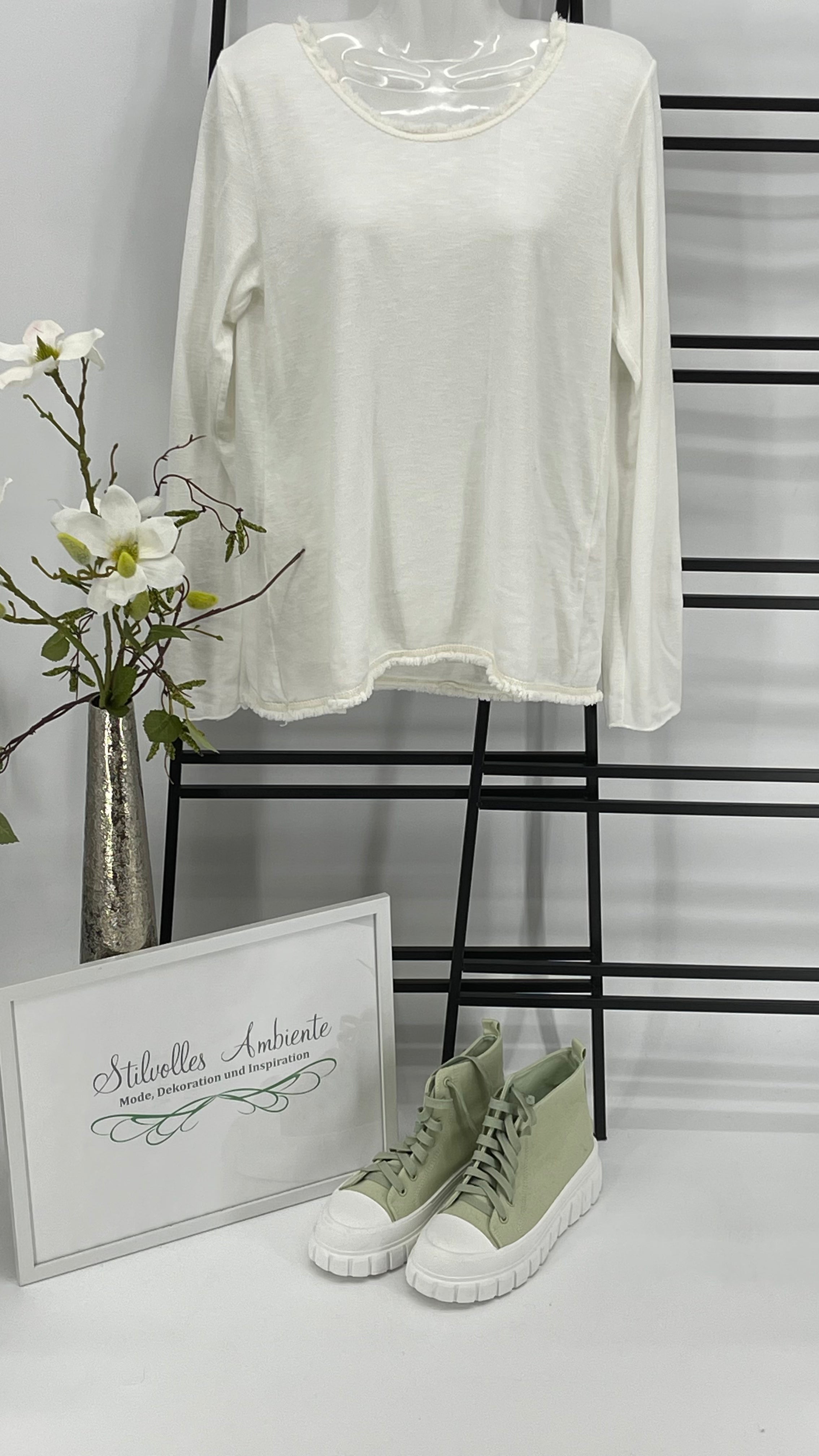 !!!!KEINE RETOURE MÖGLICH!!!! 
Shirt „Feinstrick“ Einheitsgrösse Gr. 36 - 40/42