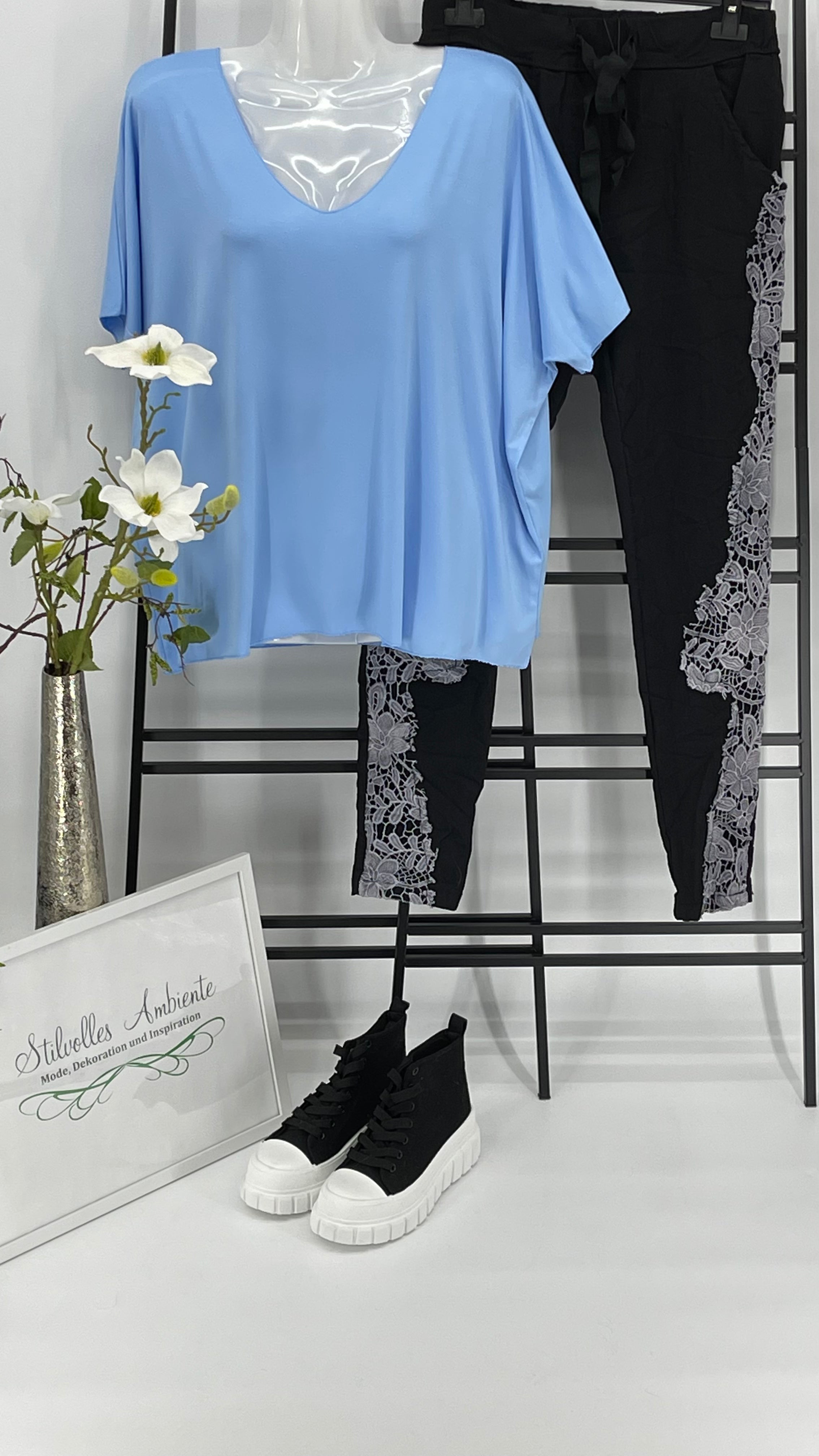 T - Shirt Einheitsgrösse Gr. 36 - 46 in 12 Farben