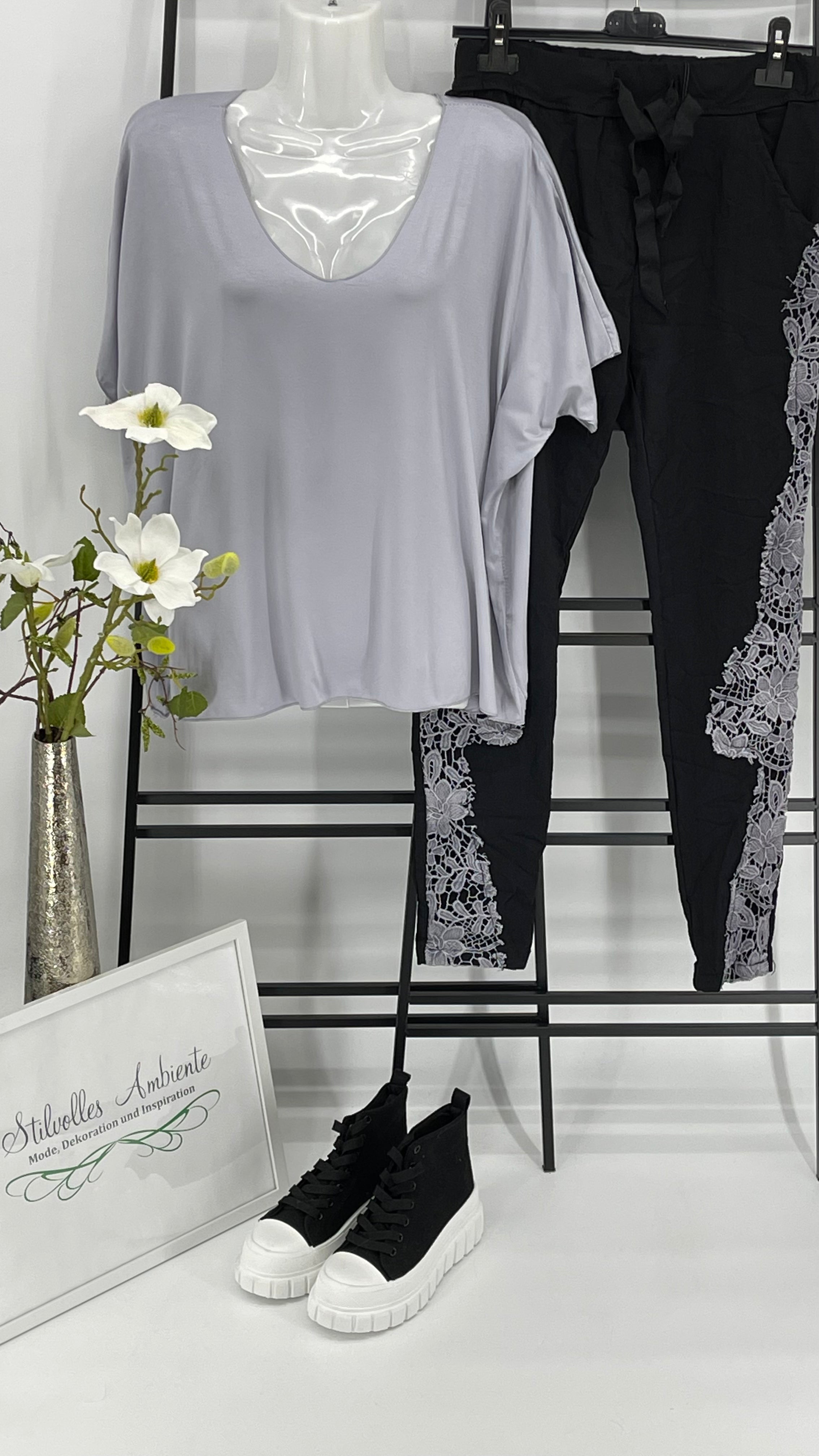 T - Shirt Einheitsgrösse Gr. 36 - 46 in 12 Farben