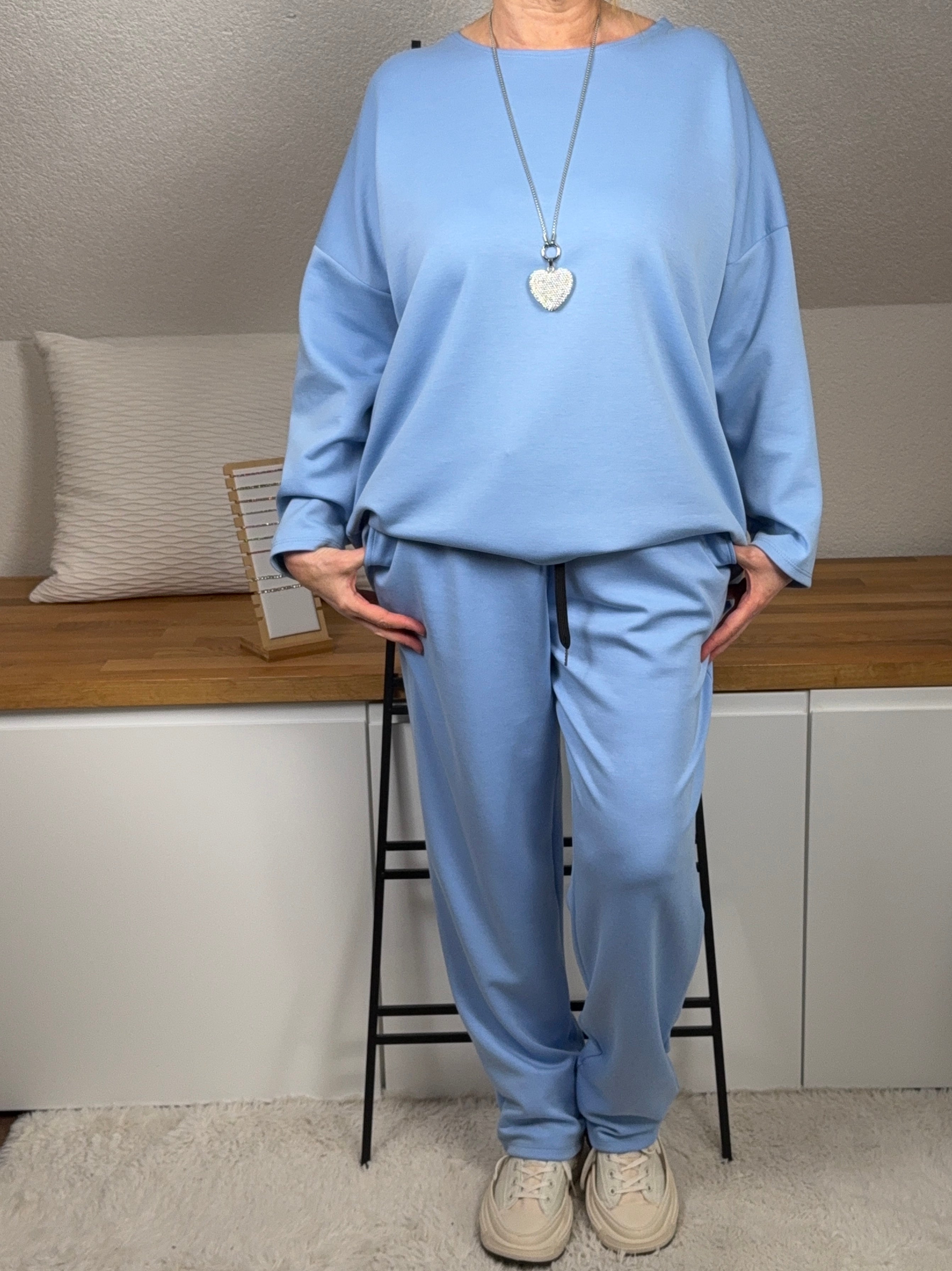 Pullover „Fluffi“ Basic Einheitsgröße Gr. 38 - 44 in vielen Farben