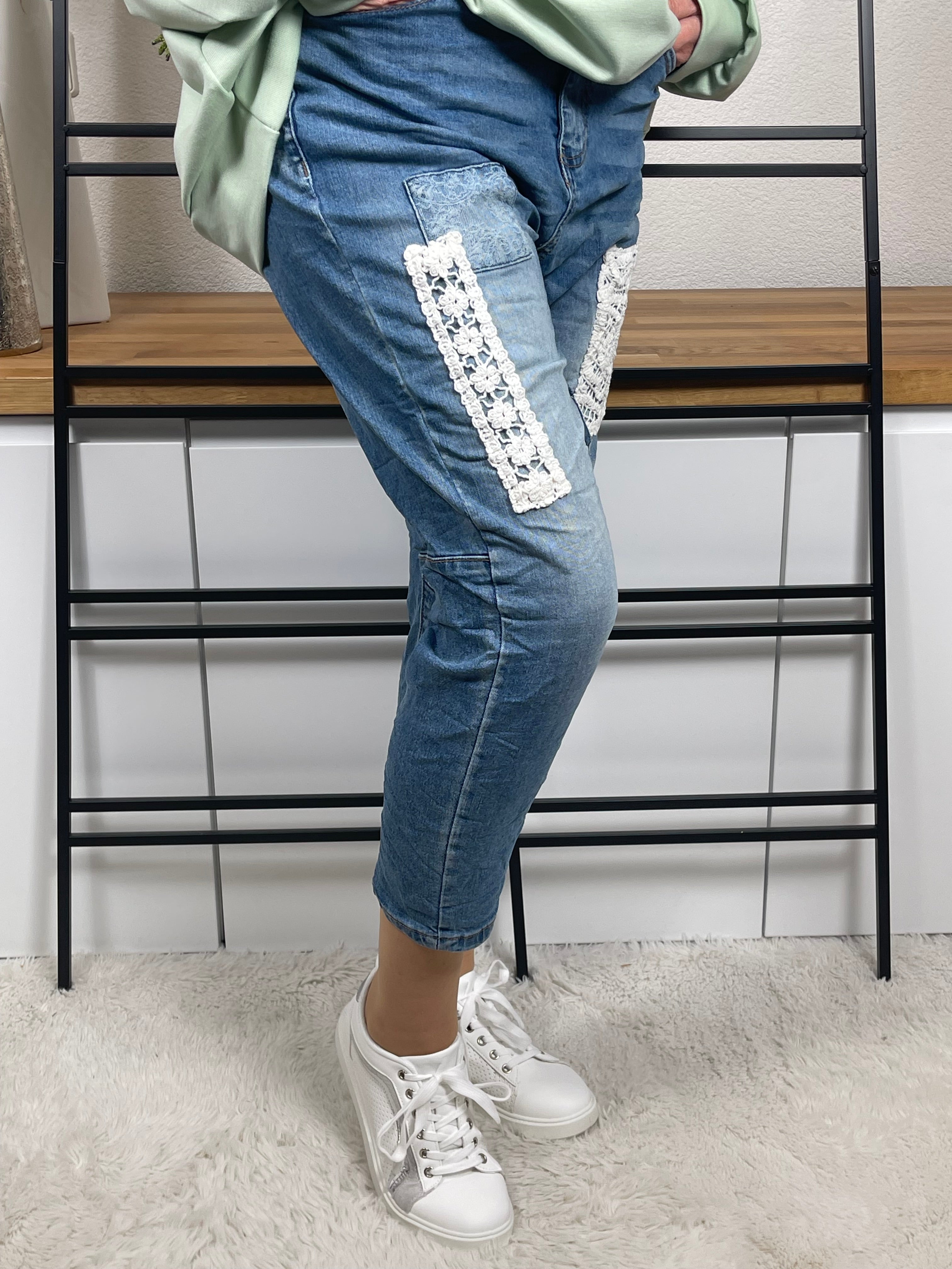 !!!!KEINE RETOURE MÖGLICH!!!!Boyfriend - Jeans „Hinguckerle“ Gr. 36 - 46
