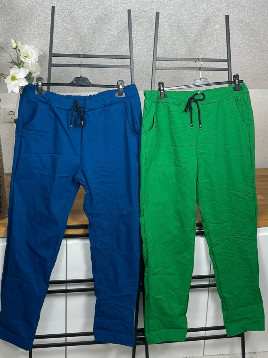 !!!!KEINE RETOURE MÖGLICH!!!! Jogpant „Basic“ Einheitsgröße Gr. 44 - 48+ in zehn Farben