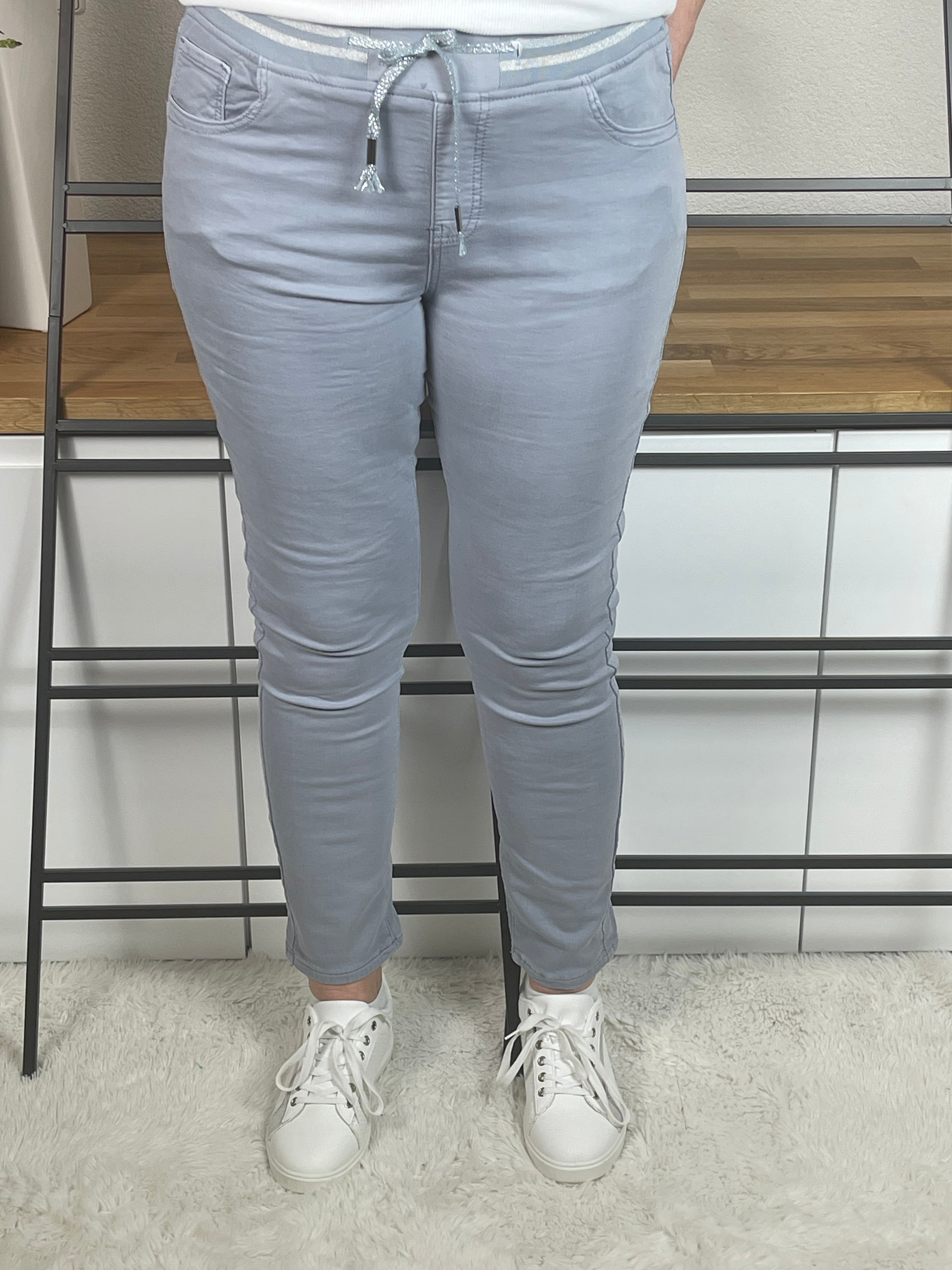 !!!!KEINE RETOURE MÖGLICH!!!!Jeans - Jogpant „Joggi“ Einheitsgrösse Gr. 36 - 44 in 3 Farben