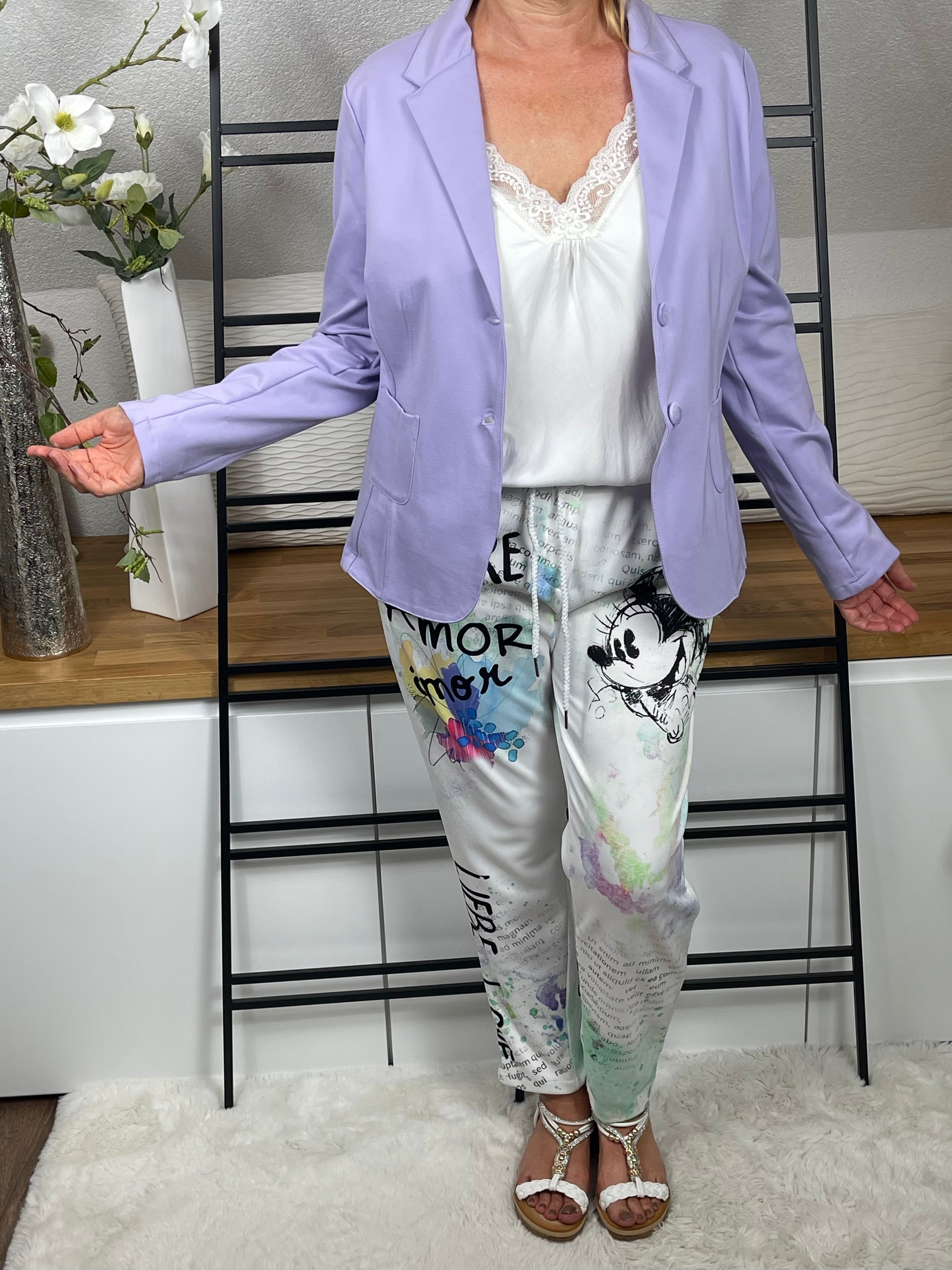 Damen - Jogpant „Minney“ Einheitsgrösse Gr. 38 - 44