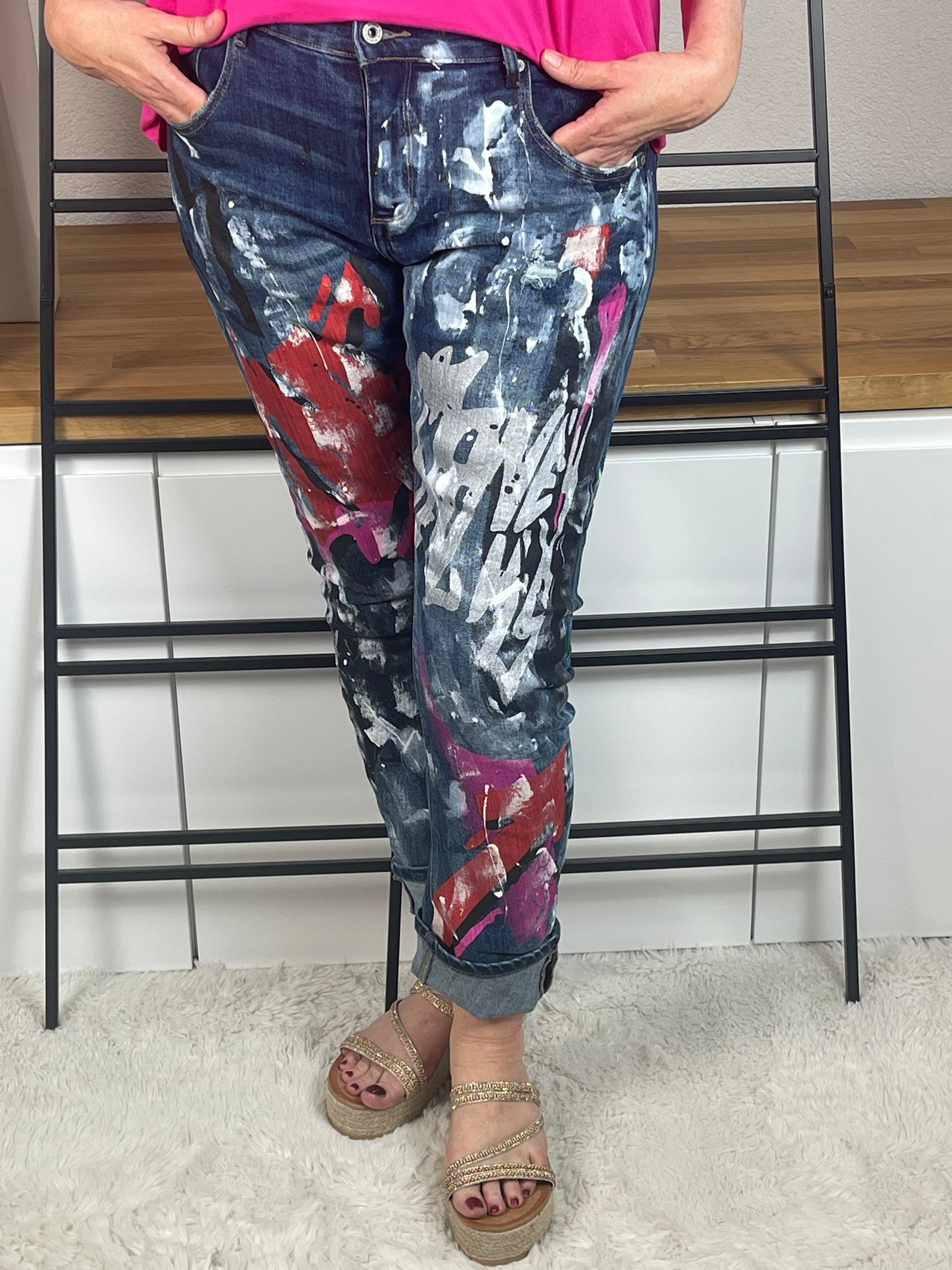 !!!!KEINE RETOURE MÖGLICH!!!! 
Jeans  „Crazy“ Gr. 38 - 44