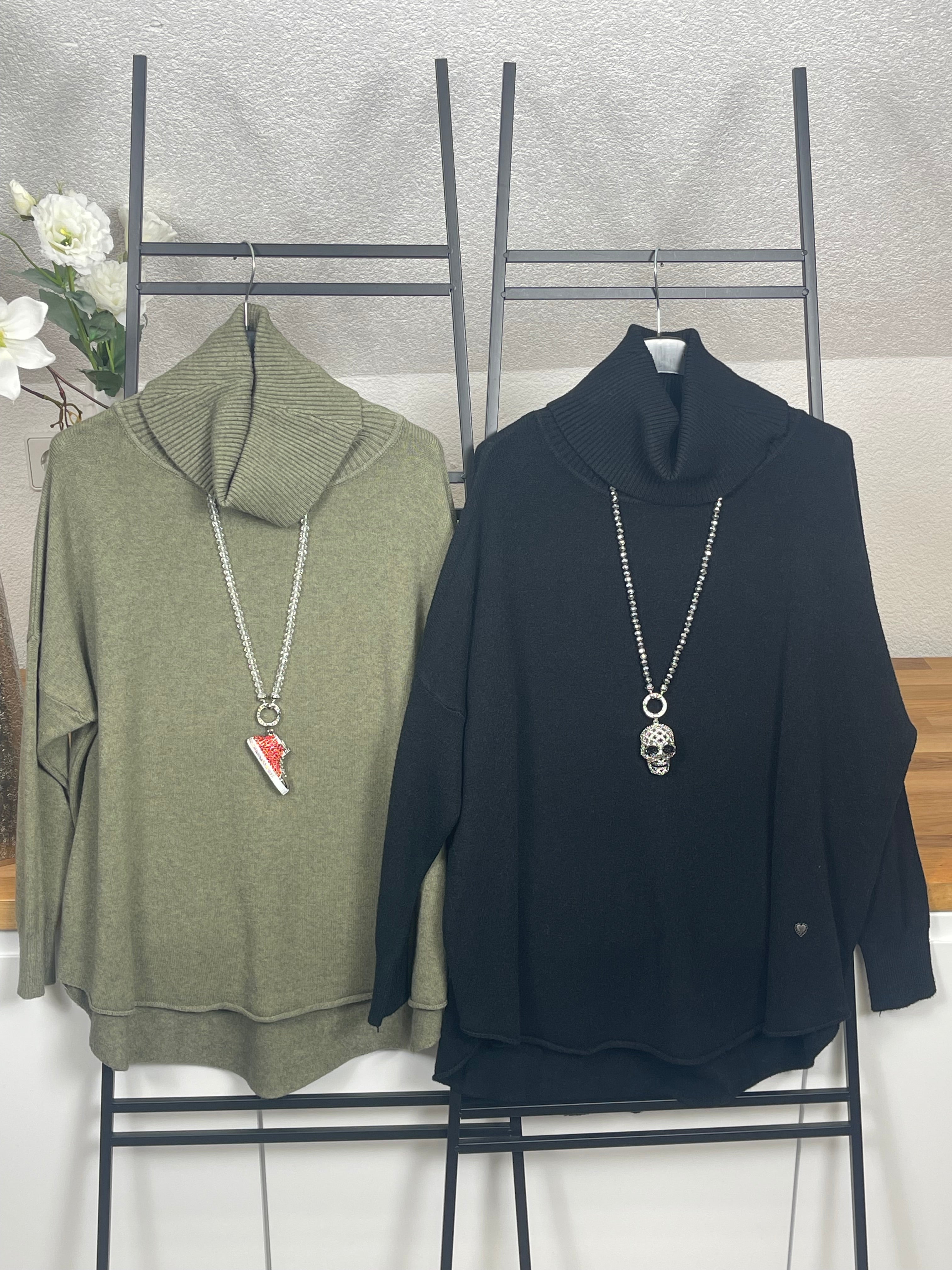 !!!!KEINE RETOURE MÖGLICH!!!! 
Damen - Rollkragenpullover „Warmup“ Einheitsgrösse