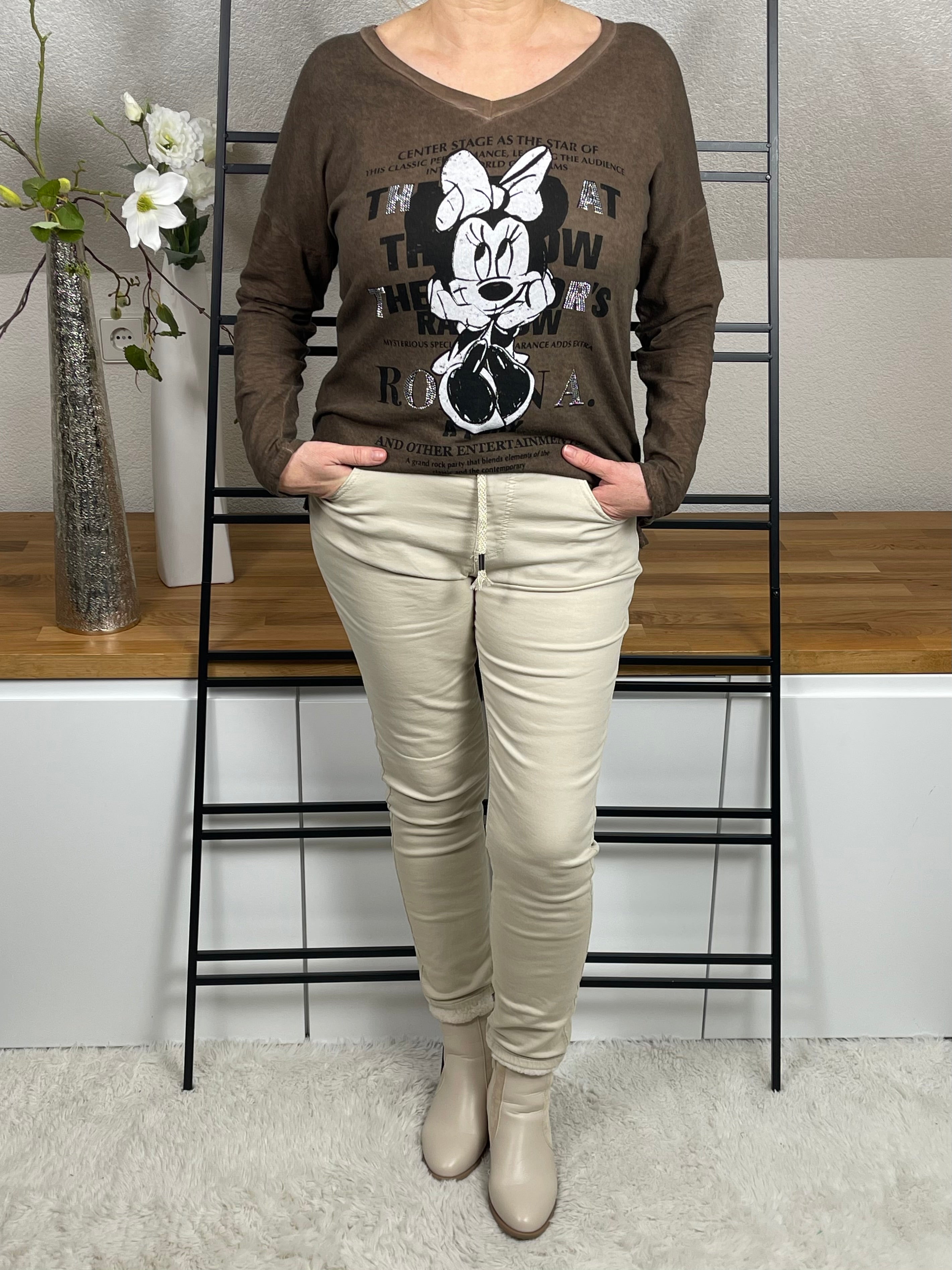 !!!!KEINE RETOURE MÖGLICH!!!!Jeans - Jogpant „Joggi“ Einheitsgrösse Gr. 36 - 44 in 3 Farben