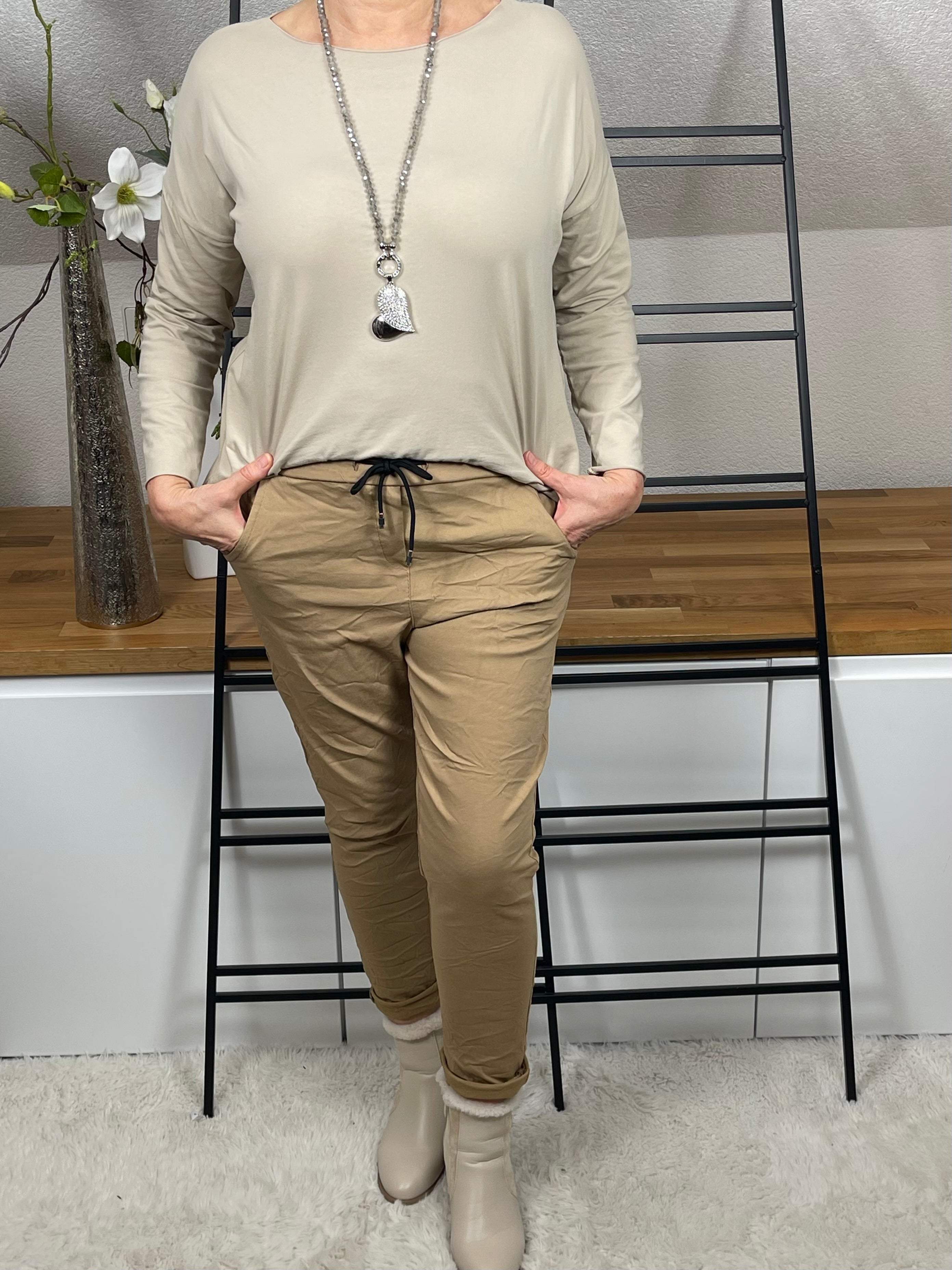 Damen - Jogpant „Basic“ Einheitsgrösse Gr. 38 - 42 in 4 Farben