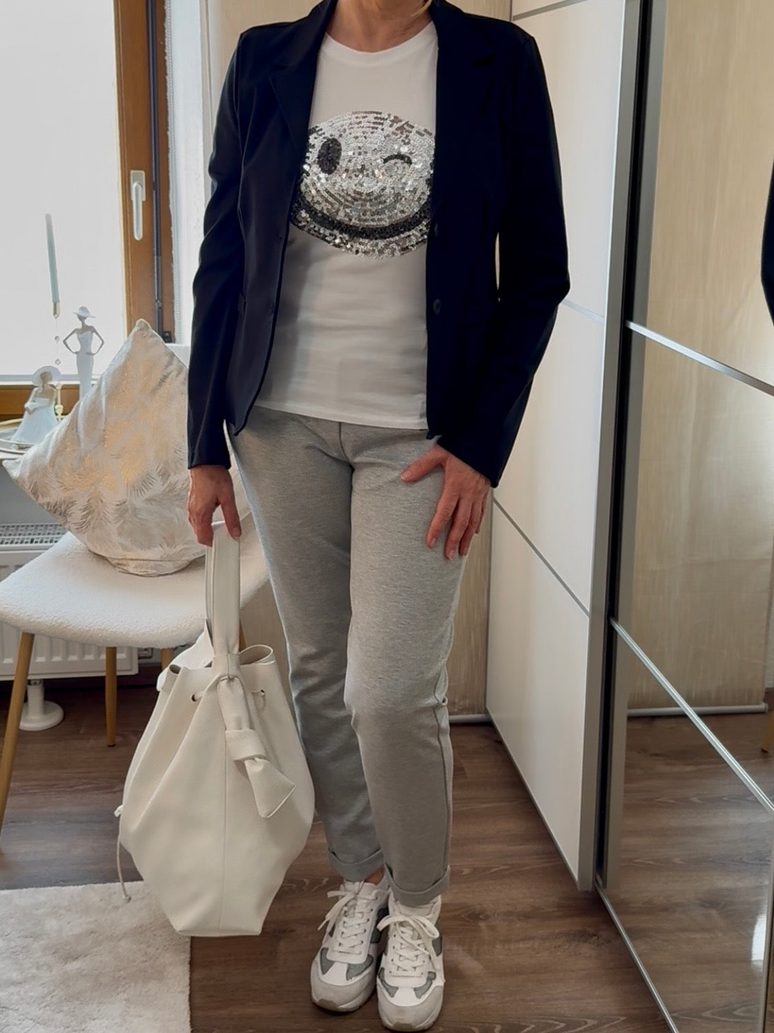 Eleganter Blazer Gr. 36 - 42 in schwarz