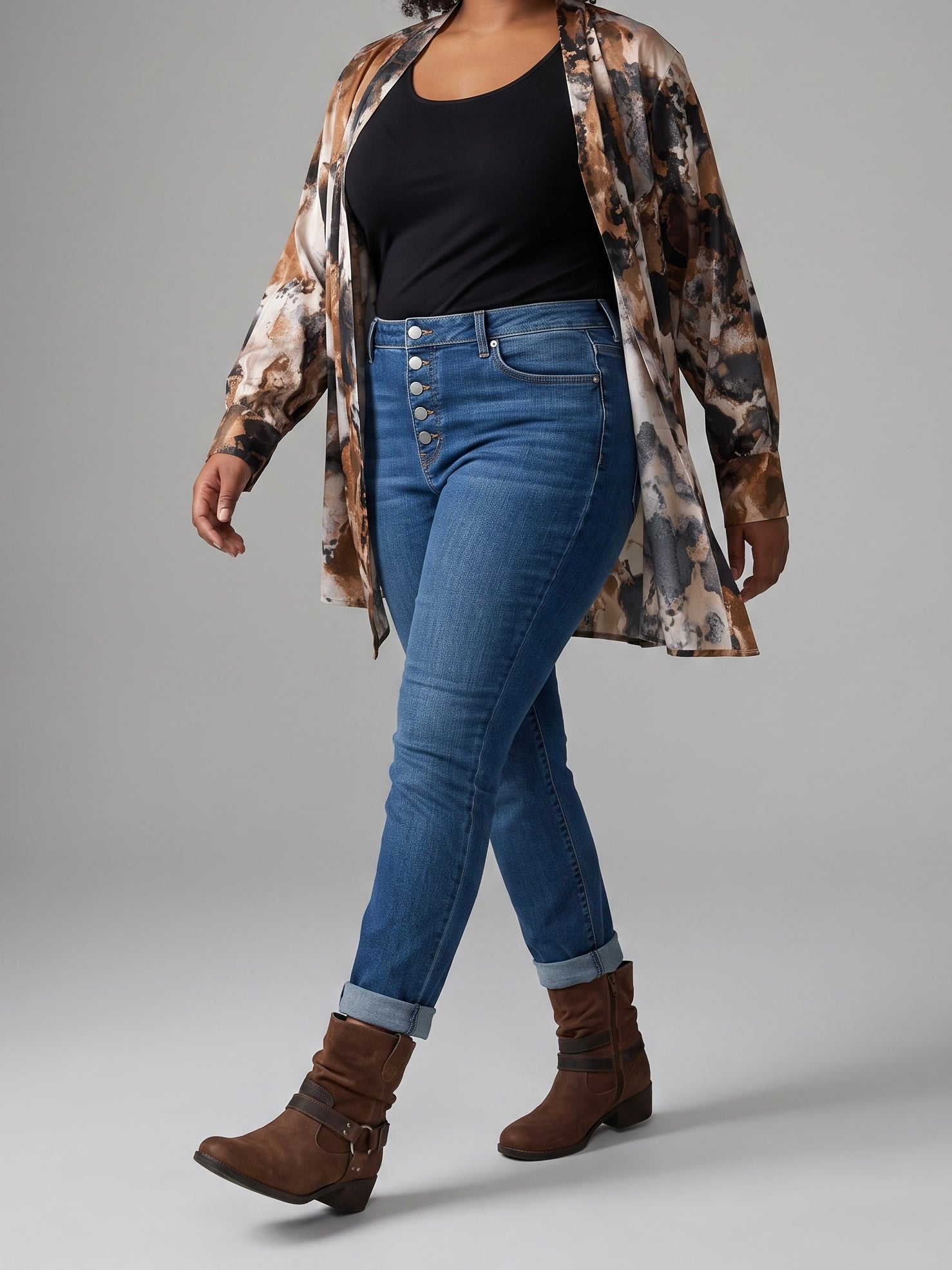 Elegante „Statement“ Bluse in 5 Varianten