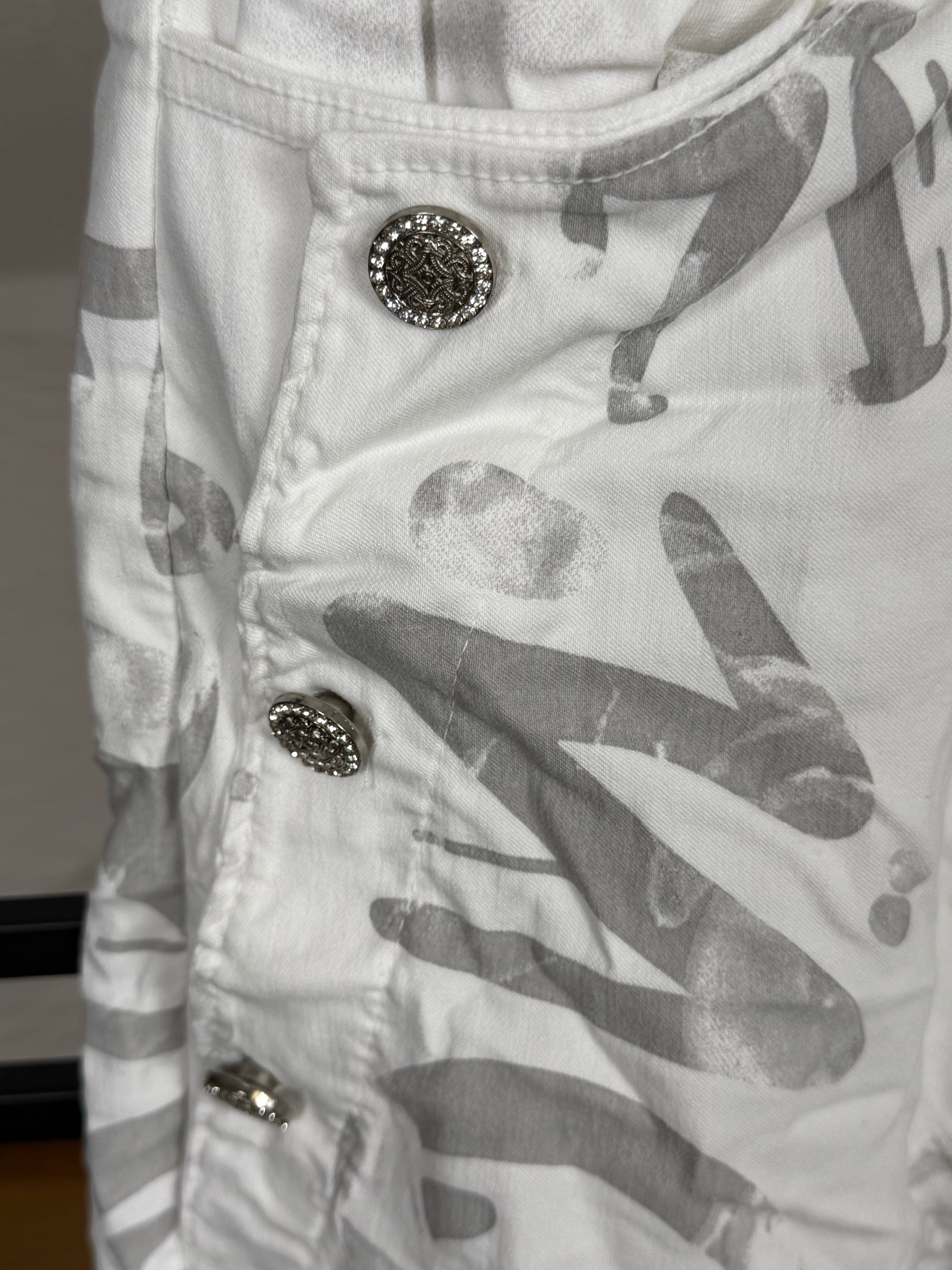 Jogpant „Special Print“ Gr. 46 - 52 in 4 Farben