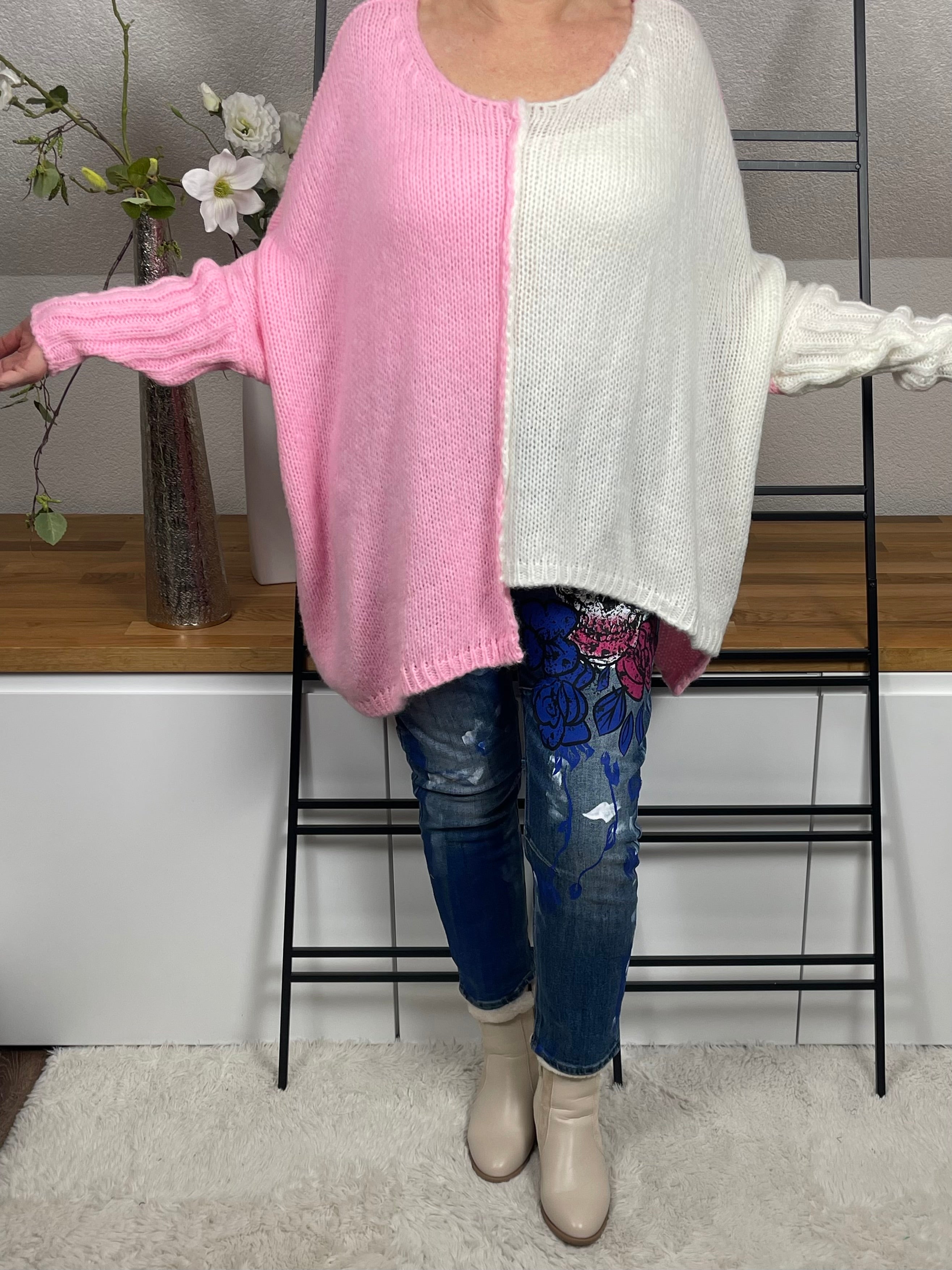 !!!!KEINE RETOURE MÖGLICH !!!!Pullover „Cary“ Einheitsgrösse Gr. 38 - 48+