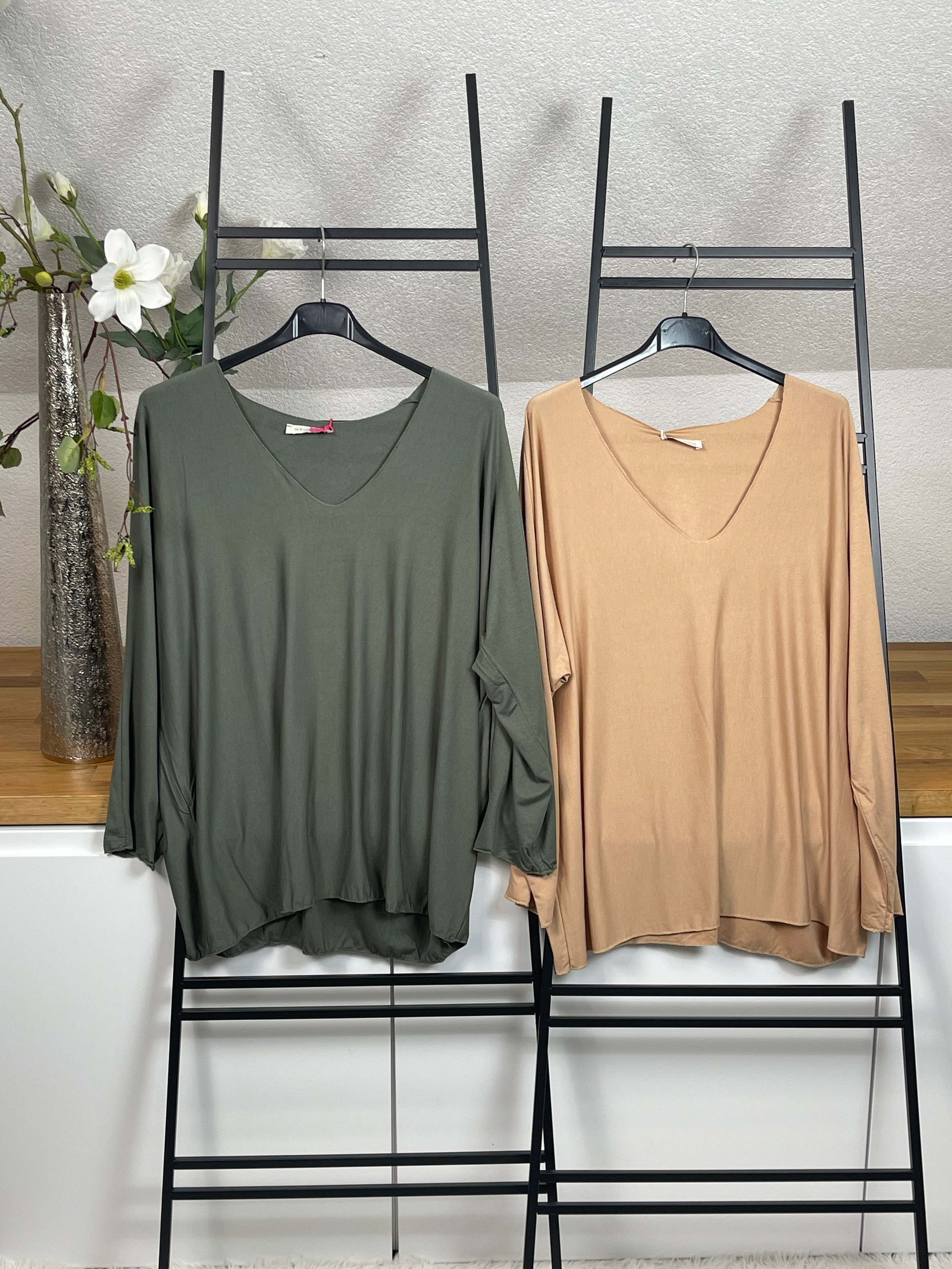 Basic - Shirt „Must Have“ Einheitsgröße Gr. 36 - 44 in vielen Farben