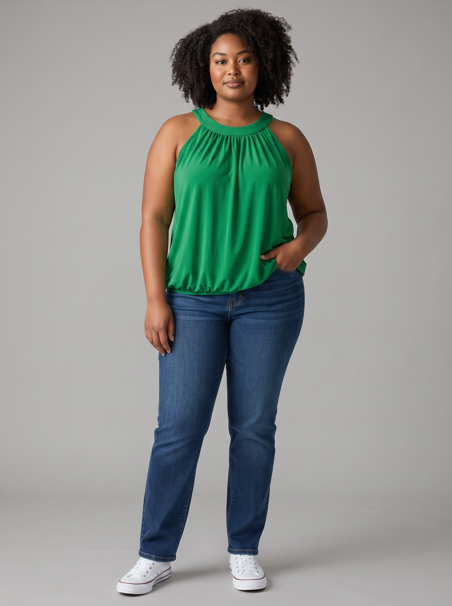 Neckholder- Top in 2 Farben