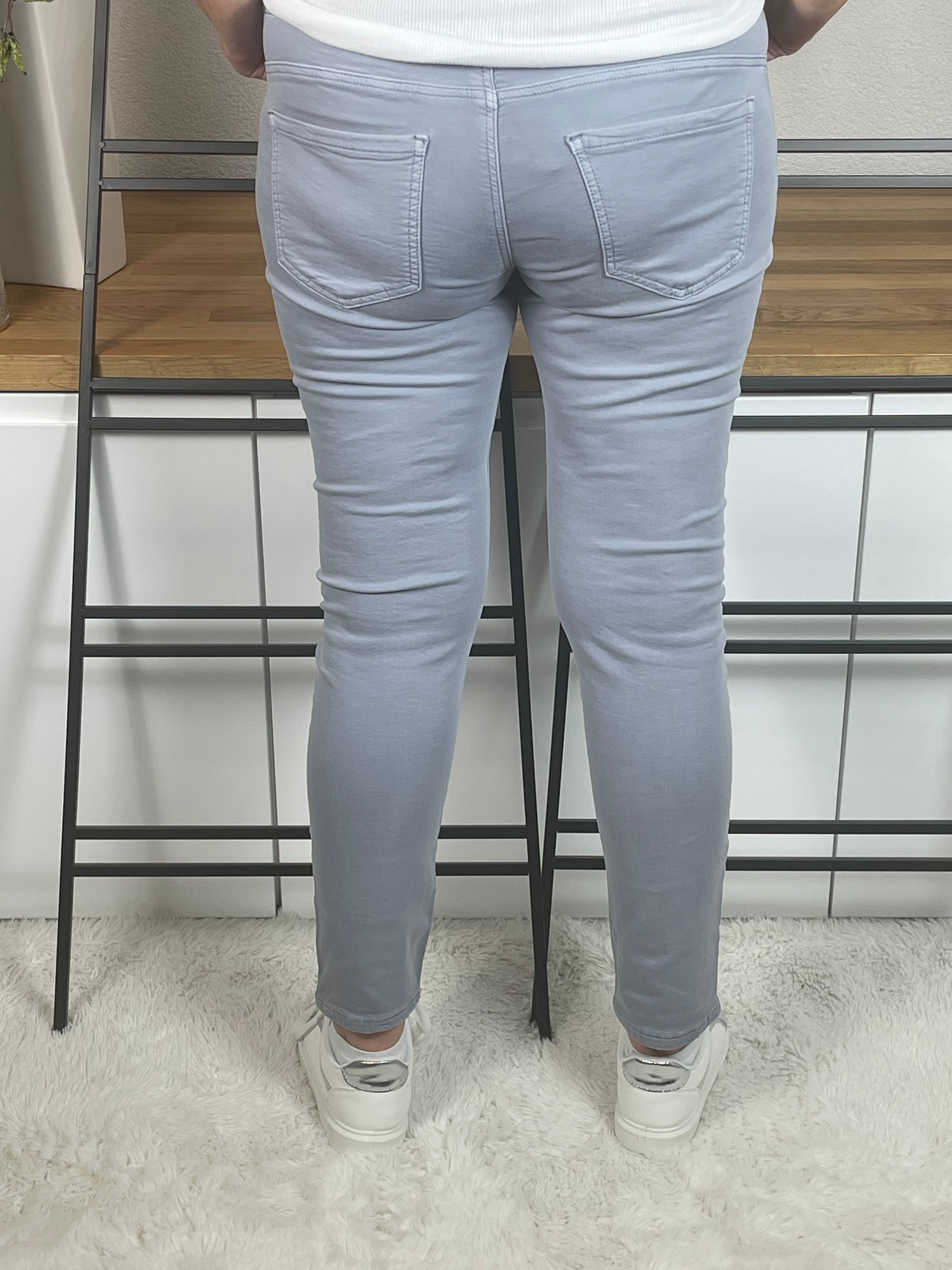 !!!!KEINE RETOURE MÖGLICH!!!!Jeans - Jogpant „Joggi“ Einheitsgrösse Gr. 36 - 44 in 3 Farben