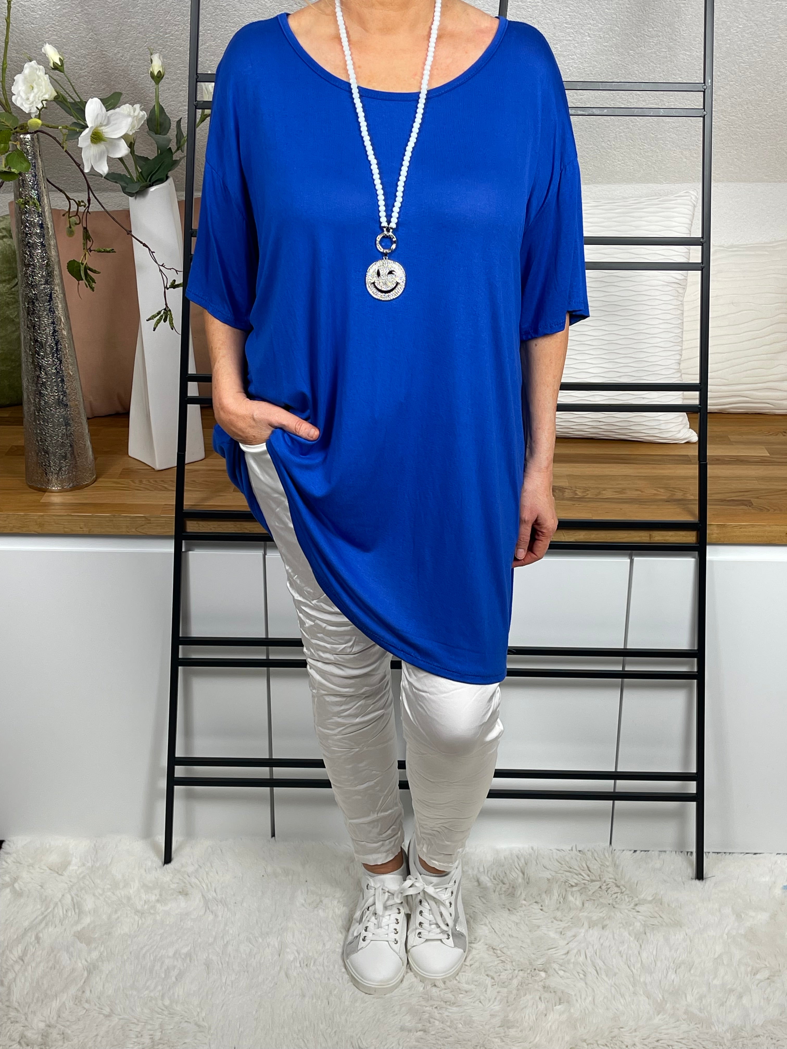 !!!!KEINE RETOURE MÖGLICH!!!! Damen Maxi - Shirt - Kleid Einheitsgrösse Gr. 44 - 48+ in 3 Farben