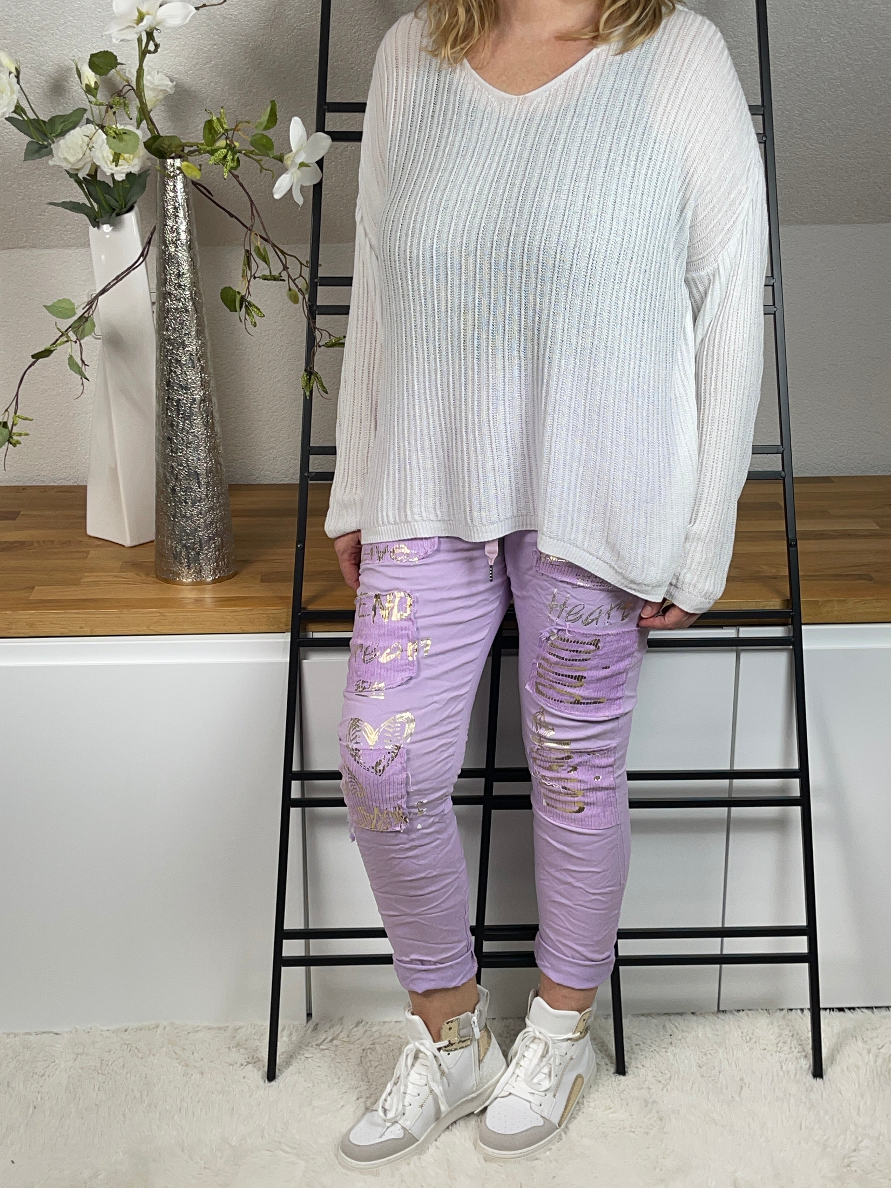 !!!!KEINE RETOURE MÖGLICH!!!! 
Pullover „Shine“ Einheitsgrösse Gr. 36 - 44