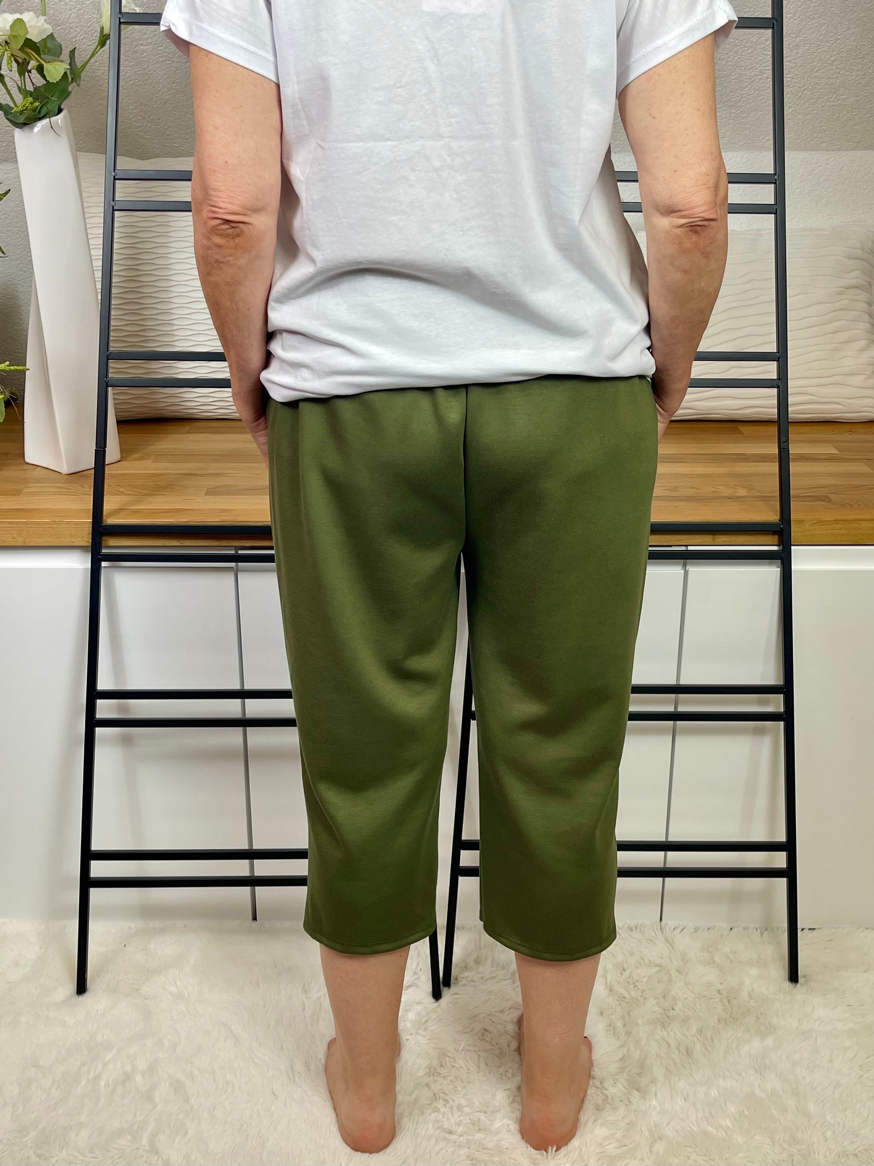 Damen 3/4 Jogpant „Fluffi“ Einheitsgrösse Gr. 42 - 48 in 10 Farben