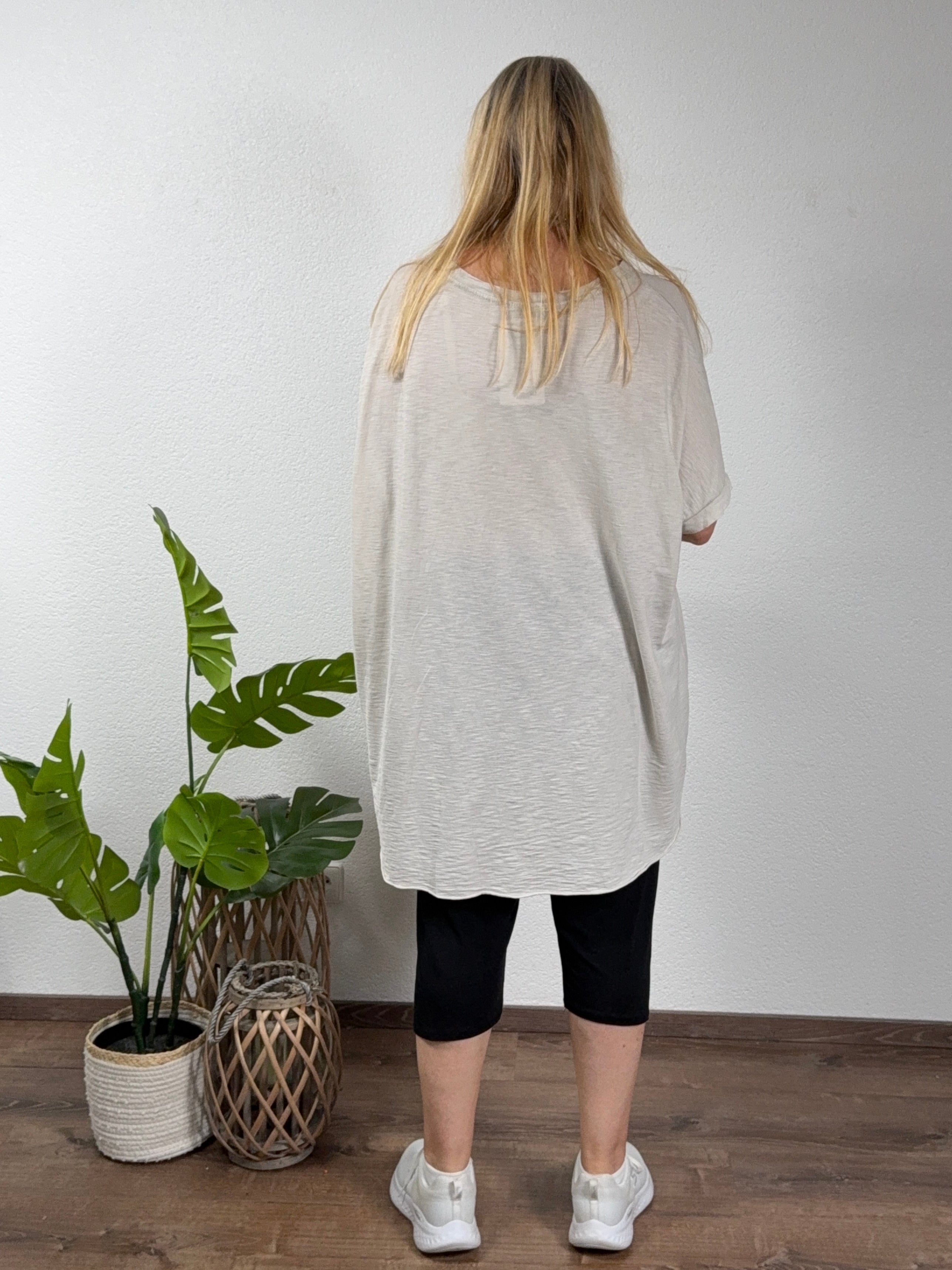 T - Shirt „Vintage“ Einheitsgröße Gr. 38 - 46 in 5 Farben