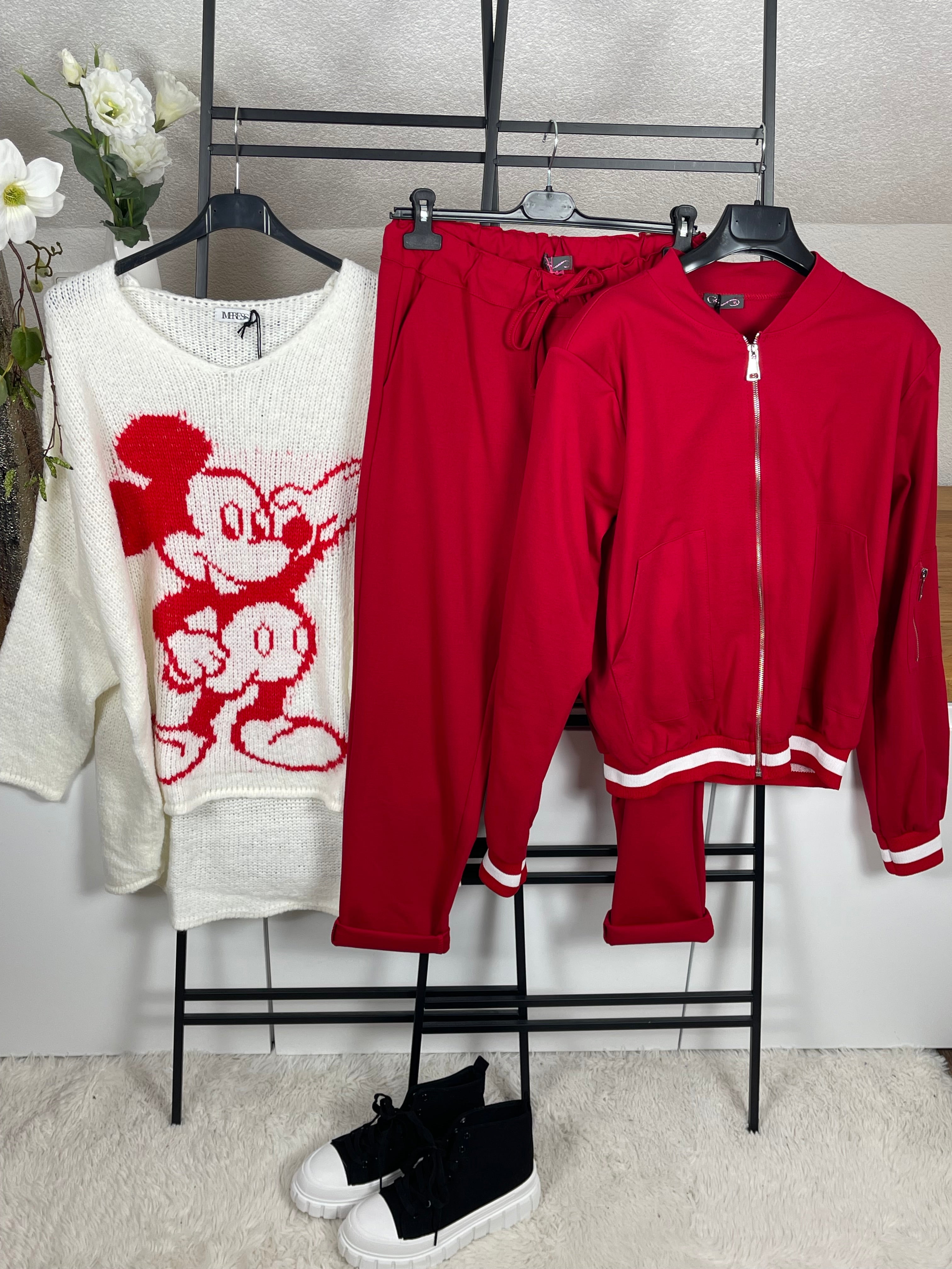 !!!!KEINE RETOURE MÖGLICH !!!!Damen -Pullover „Mickey Mouse“ Einheitsgrösse Gr. 38 - 48 in 2 Farben