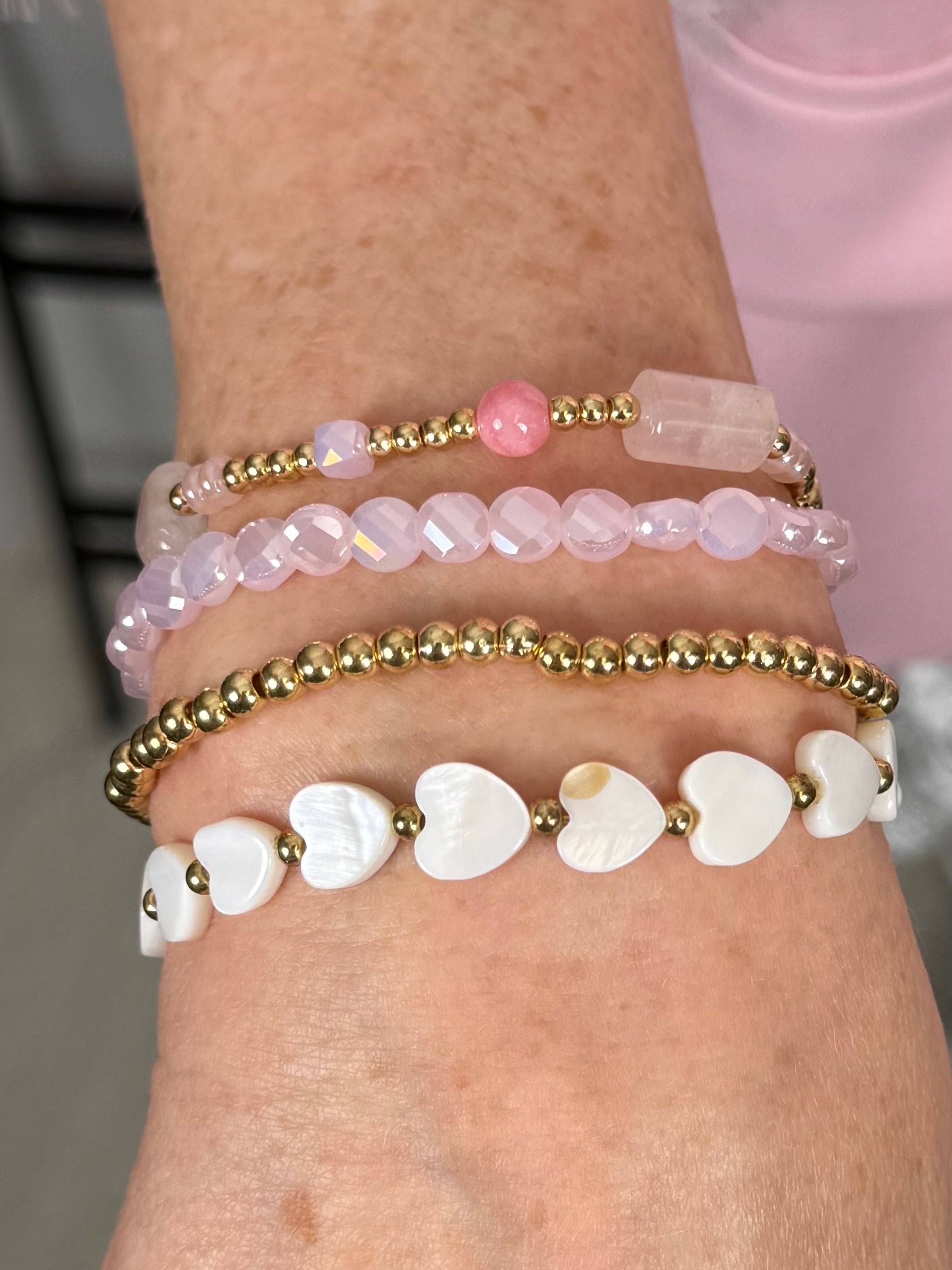 4er Set „Boho“ Armbänder verschiedene Modelle