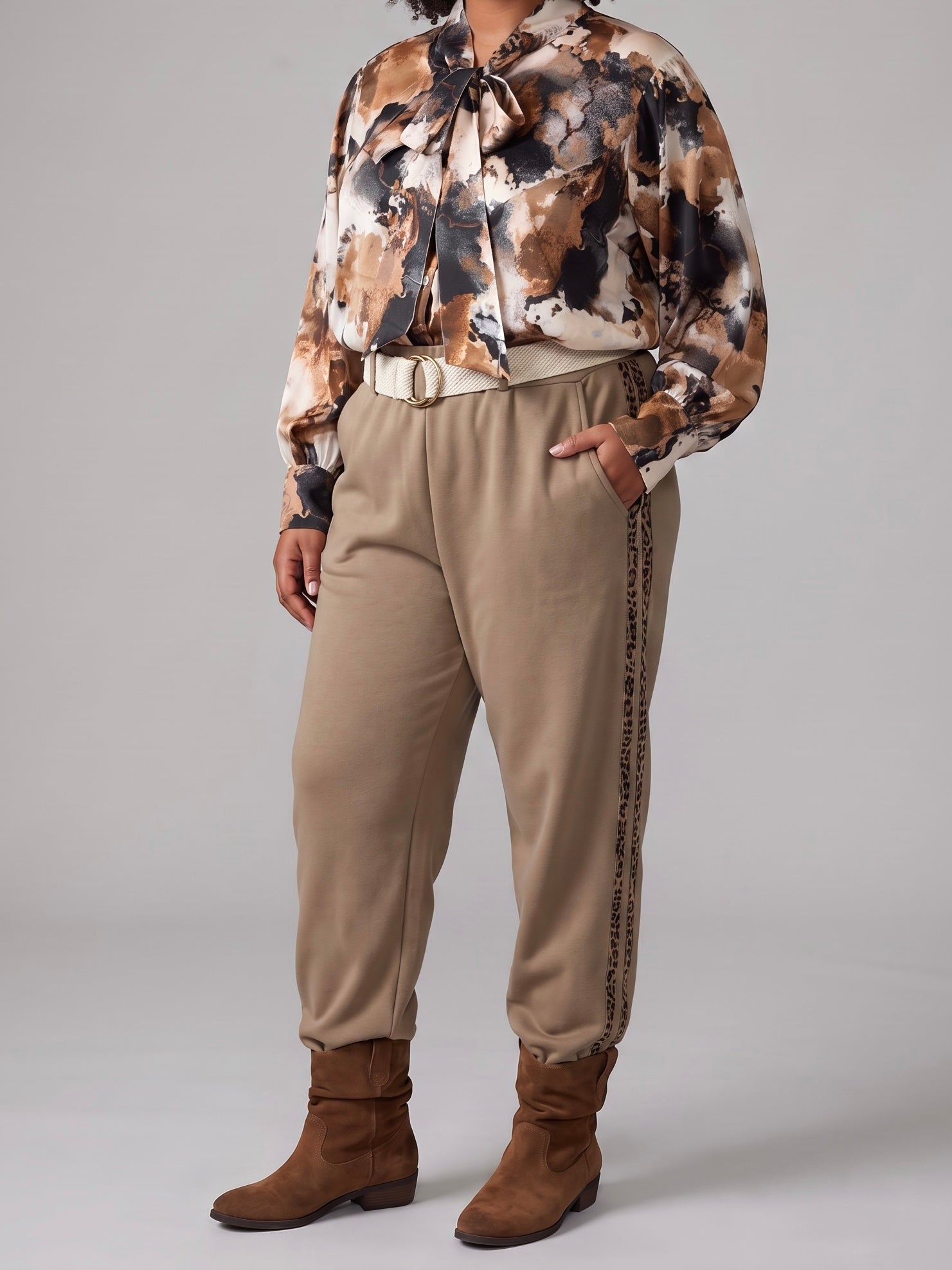 Elegante „Statement“ Bluse in 5 Varianten