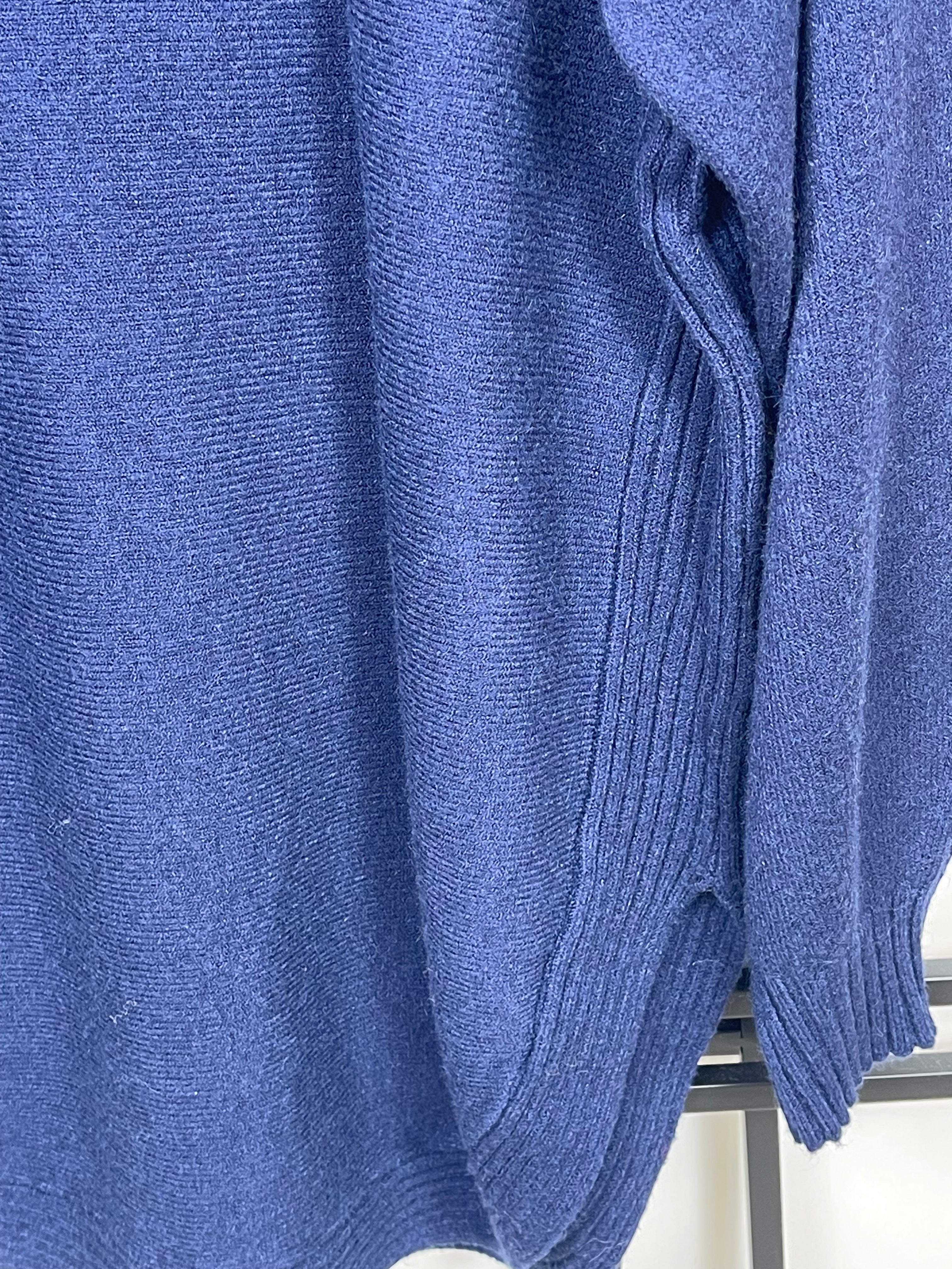 Hochwertiger Damen Feinstrick  - Long - Pullover Einheitsgrösse Gr. 38 - 44 in 5 Farben