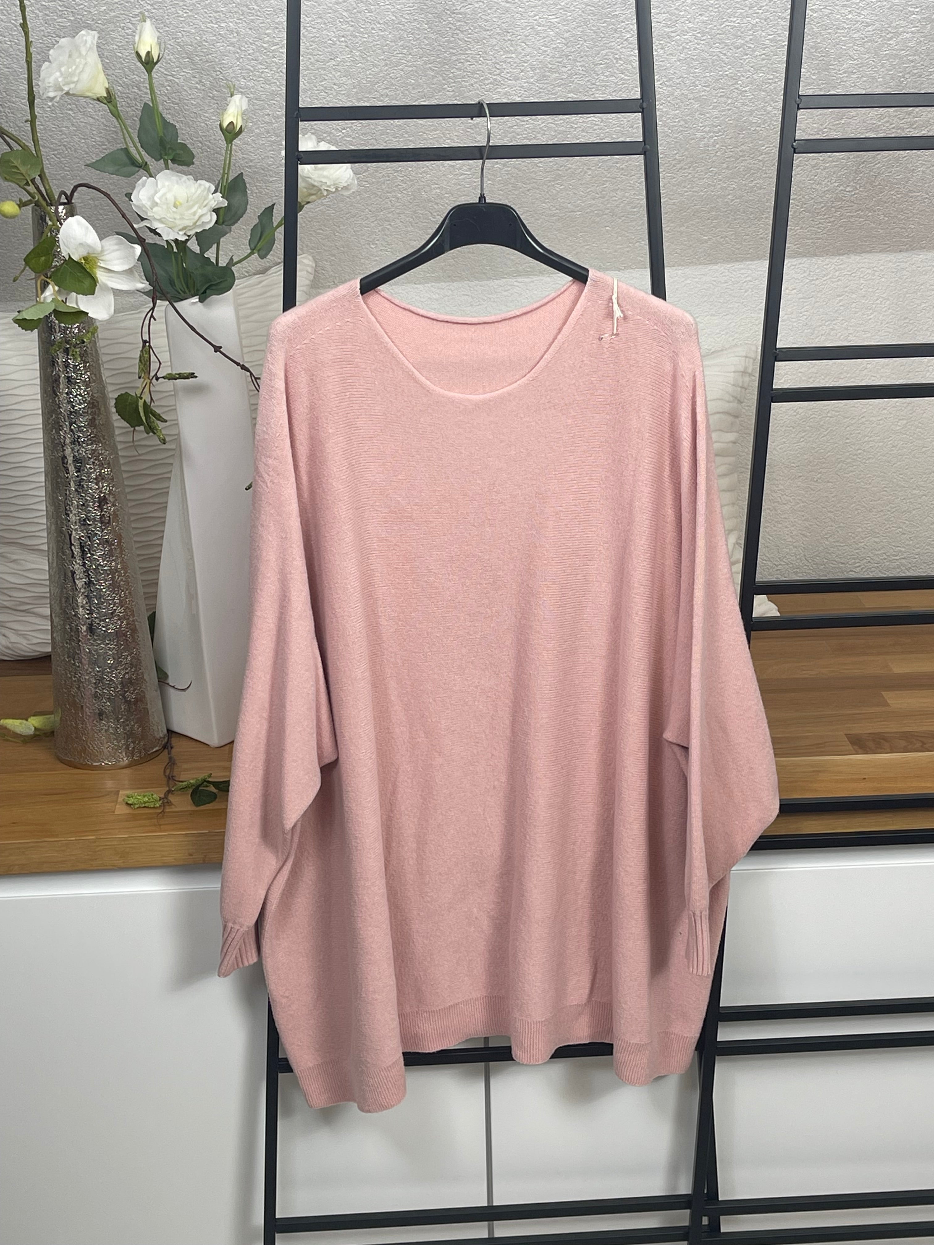 Damen - Pullover „Fluffi“ Einheitsgrösse Gr. 38 - 48 in 12 Farben