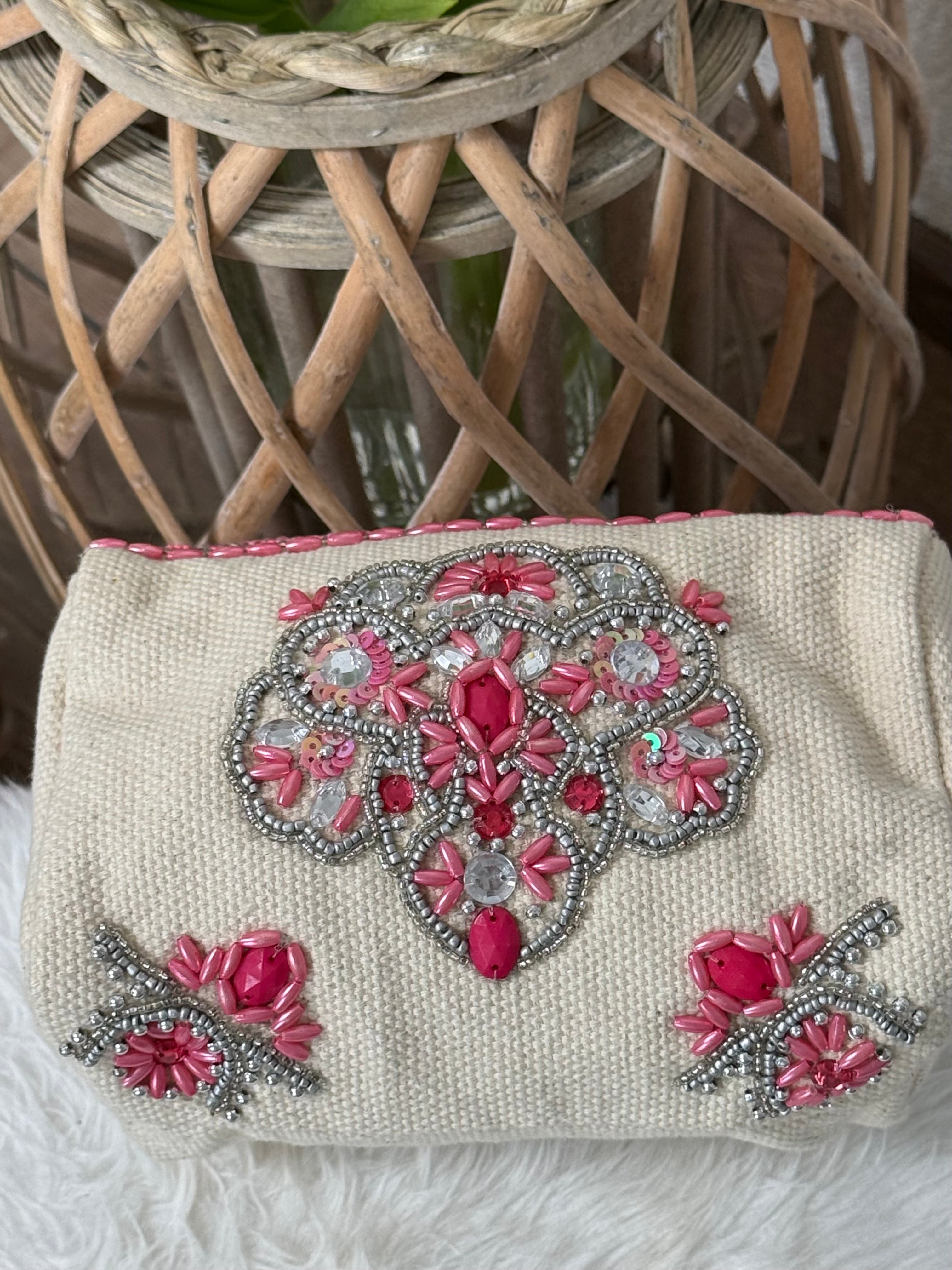 Handgefertigte „Boho“ Schulter - Tasche in 2 Farben