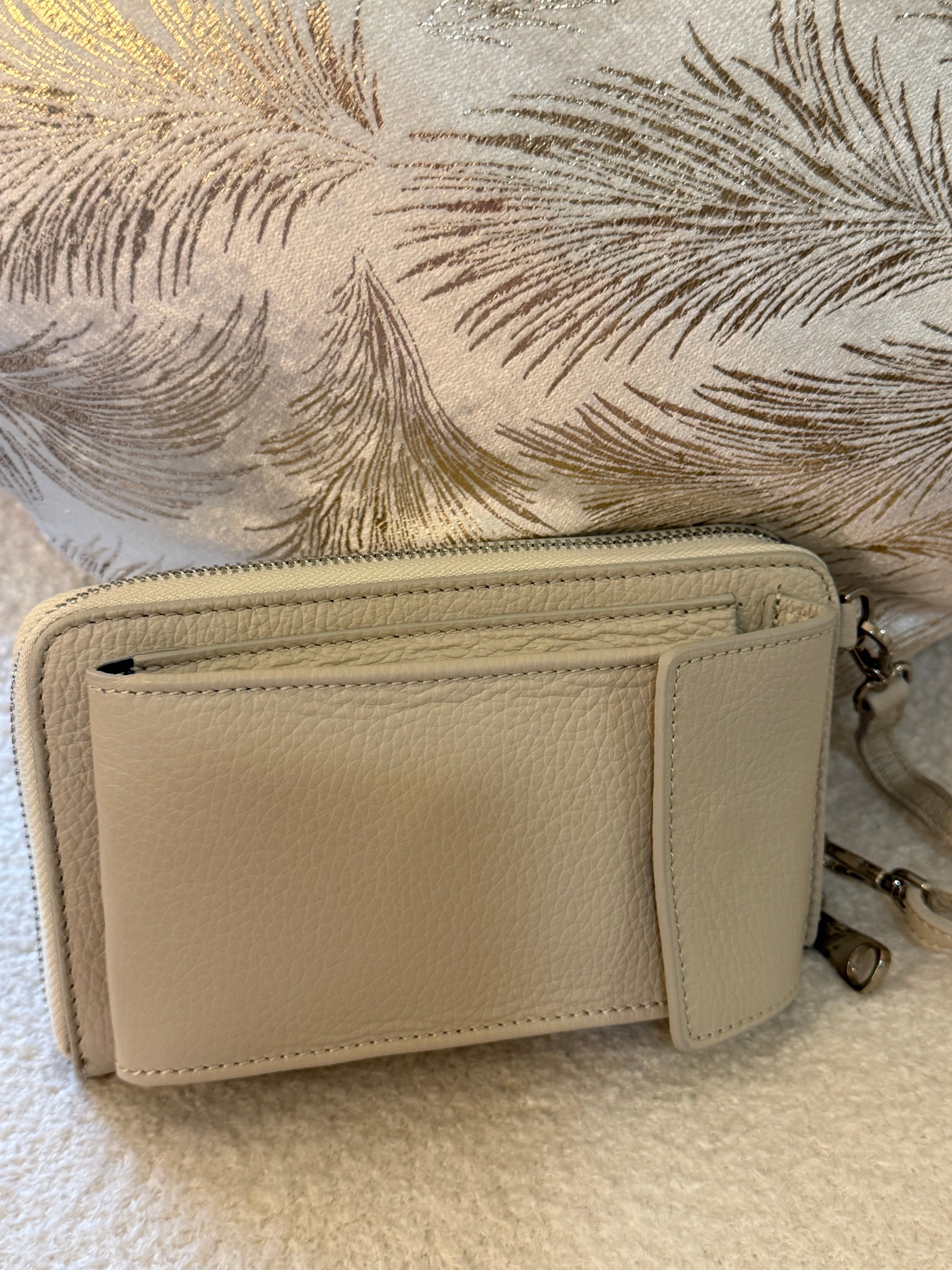 Hochwertige kleine Schulter - Tasche aus „Echtleder“ in 3 Farben