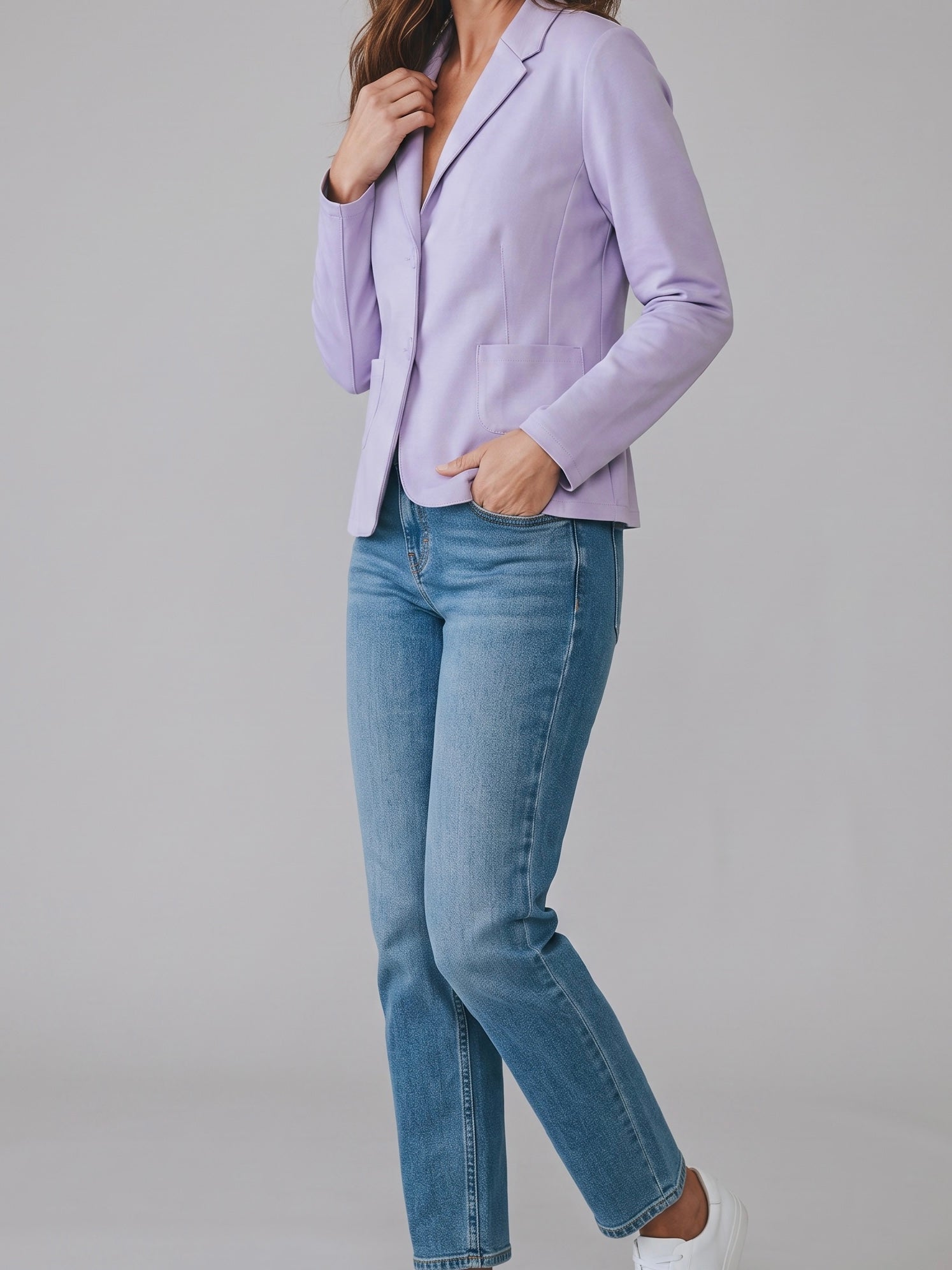 Blazer von „Esvivid“ Gr. 34 - 44 in flieder