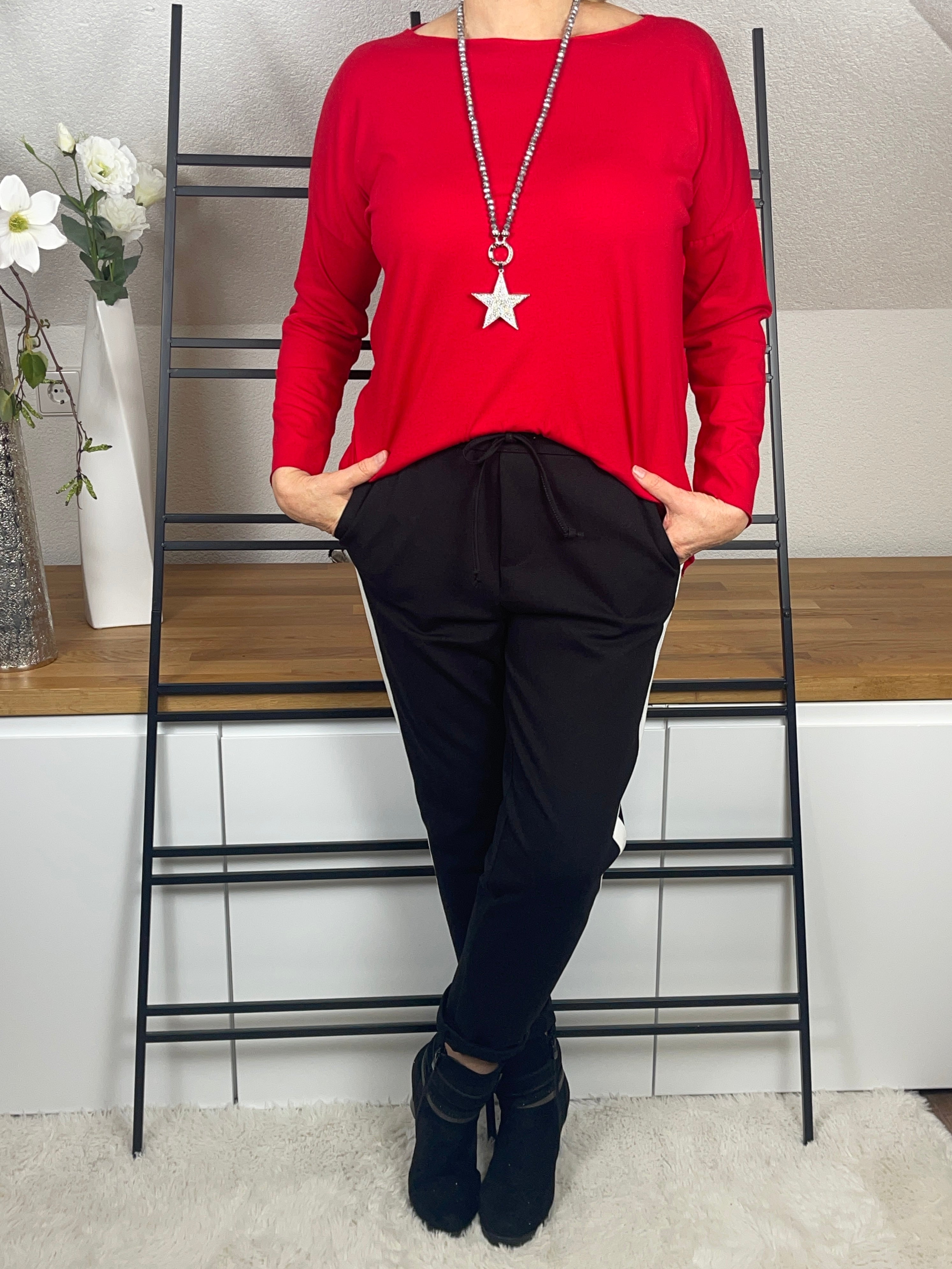 Damen - Jogpant passend zum Hosenanzug „Tessa“ in schwarz