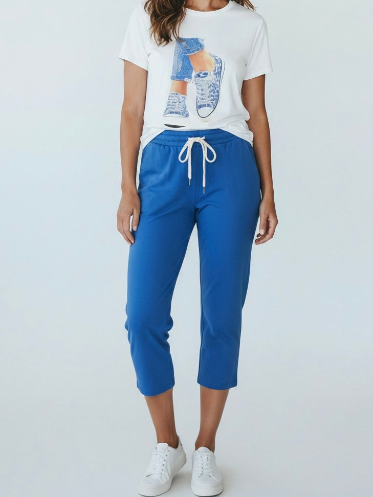 T-Shirt „Sneaker" mit Glitzer und Pailletten in 3 Farben