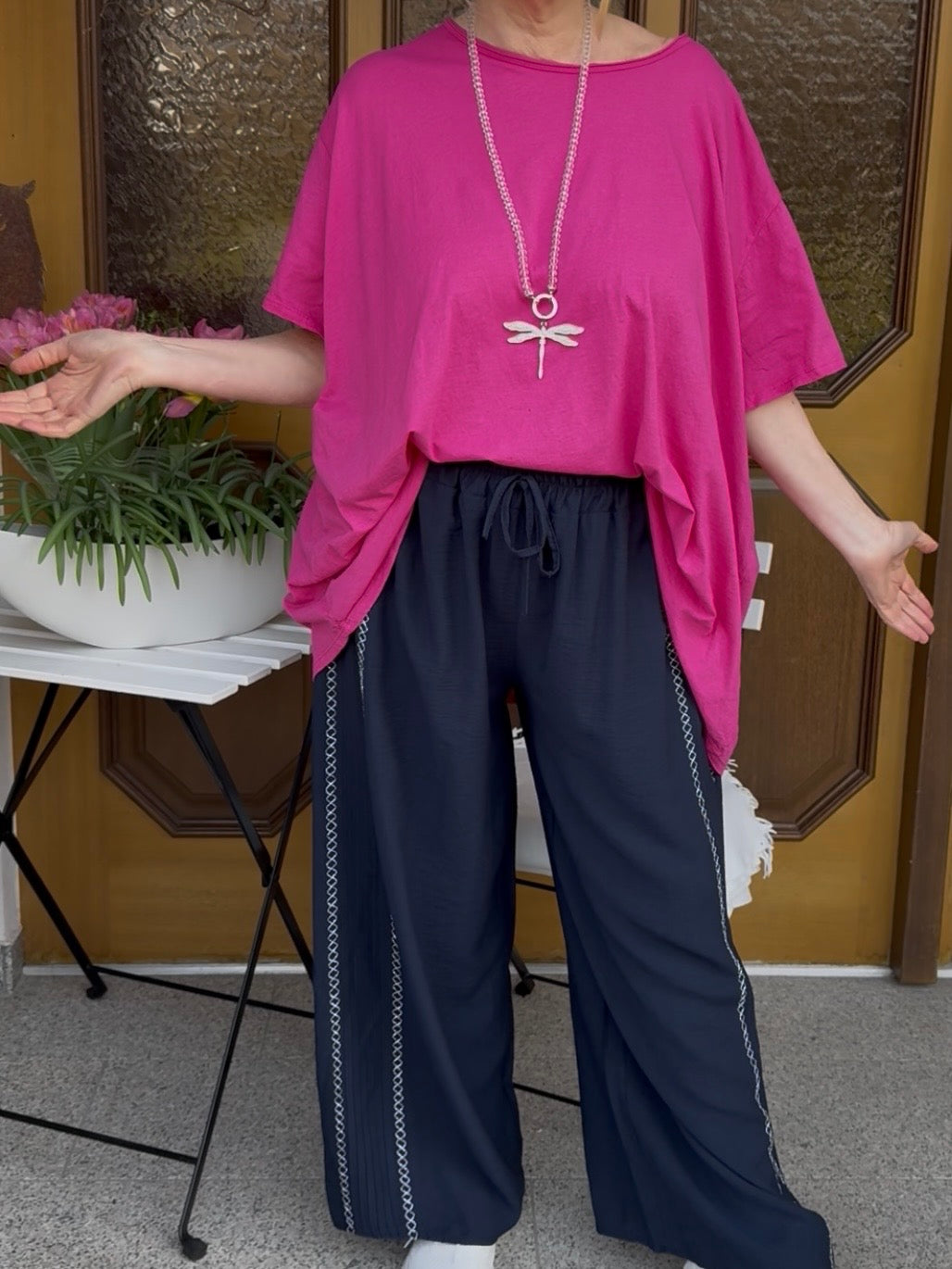 T - Shirt „Basic“ Einheitsgrösse Gr. 44 -50 in 4 Farben